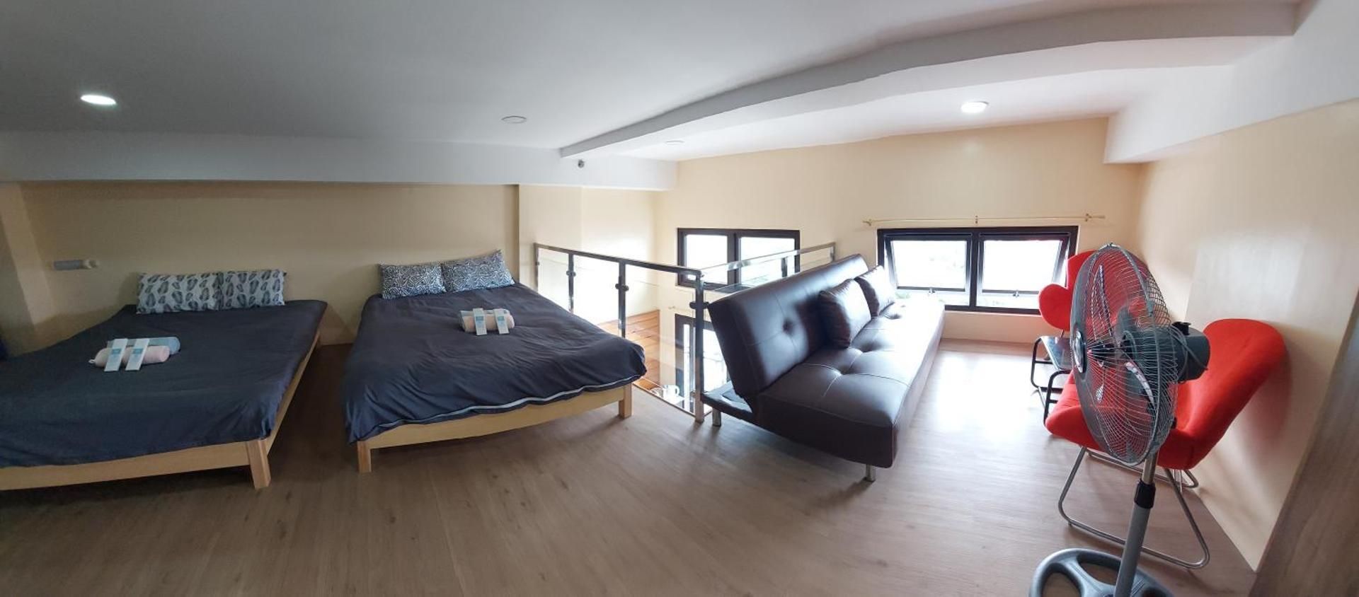 Two-Bedroom Loft Apartment