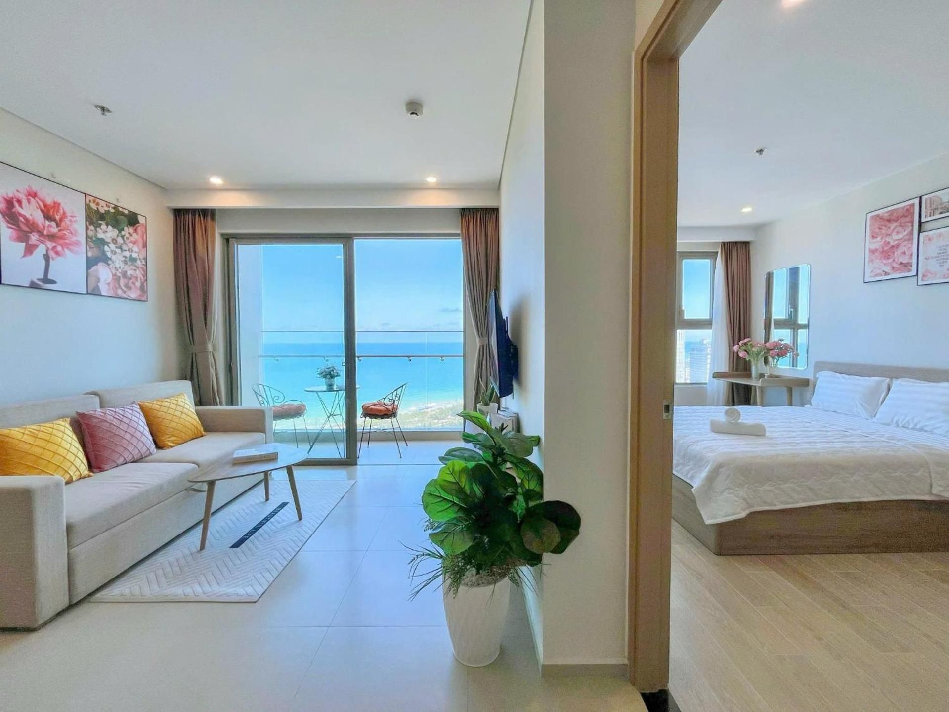 Three-Bedroom Apartment with Sea View