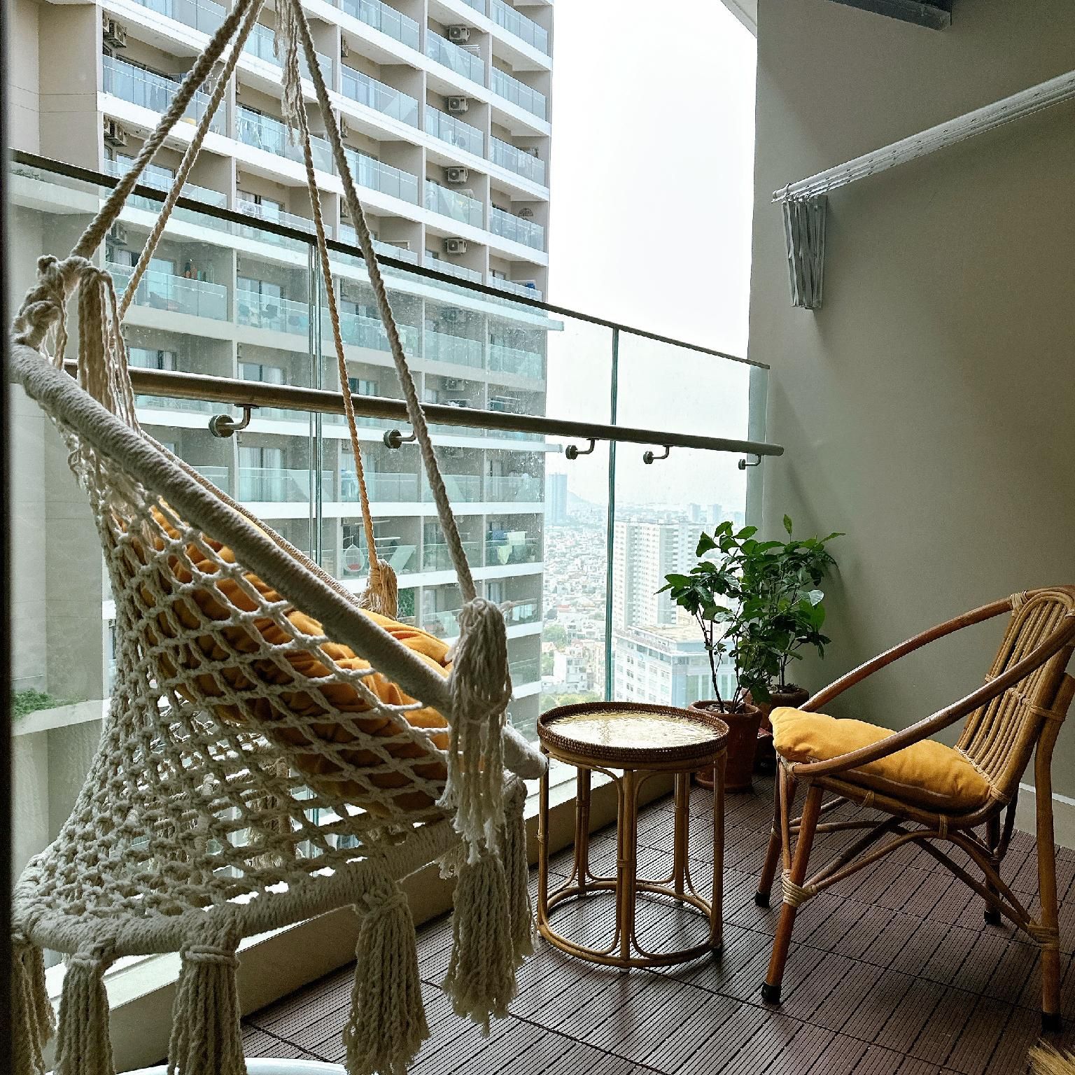 Studio with Balcony