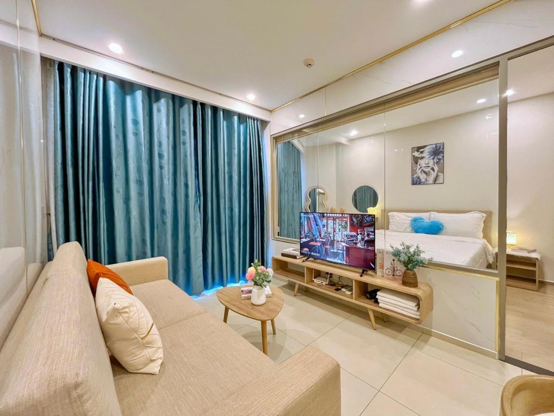 The Song Vung Tau Xinh Two-Bedroom Apartment with Balcony 3