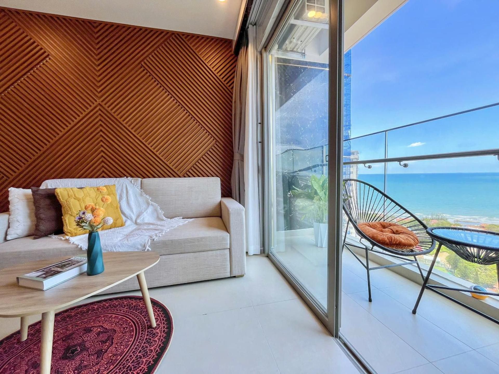 Three-Bedroom Apartment with Sea View