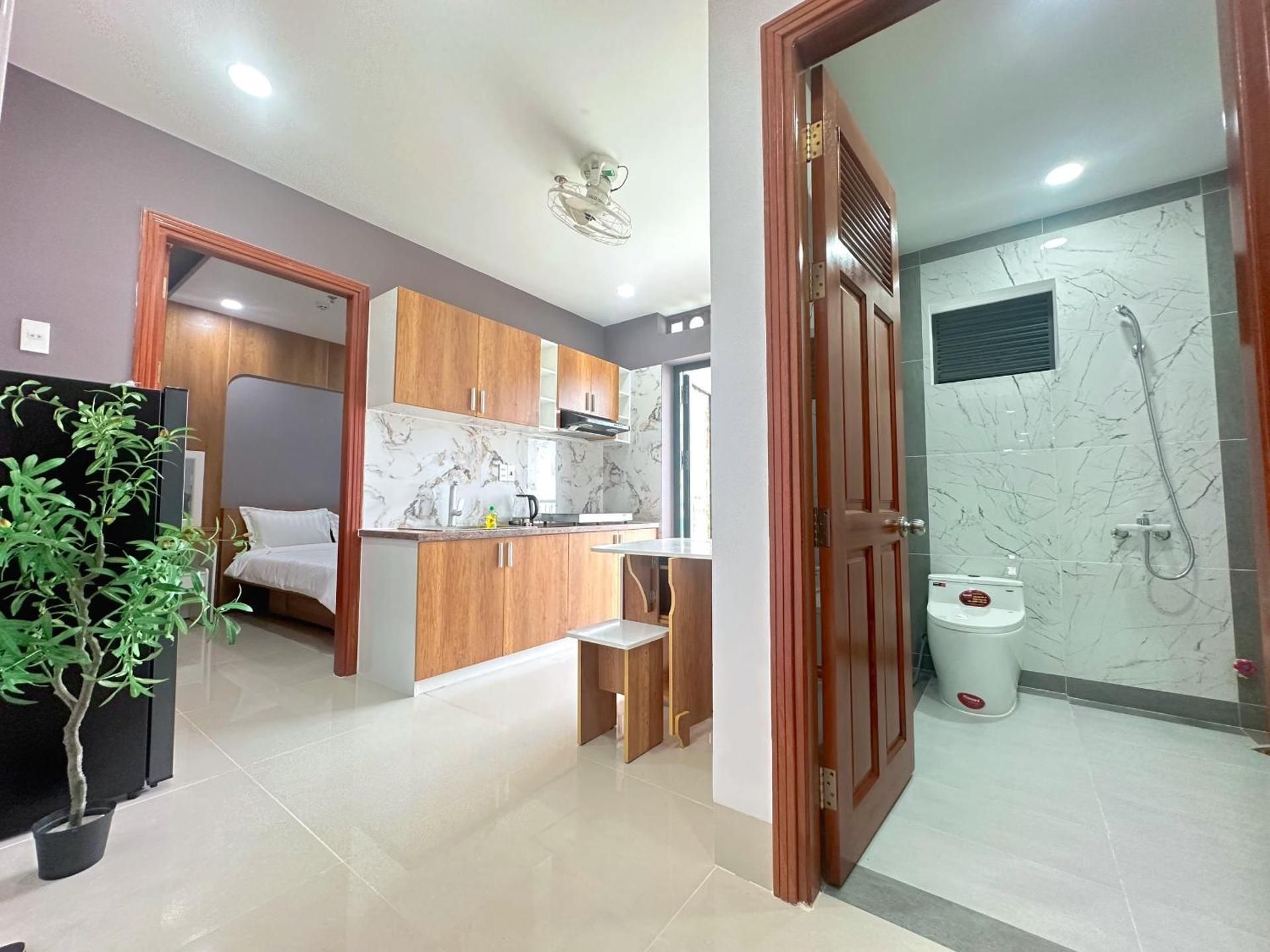 Two-Bedroom Apartment with Balcony