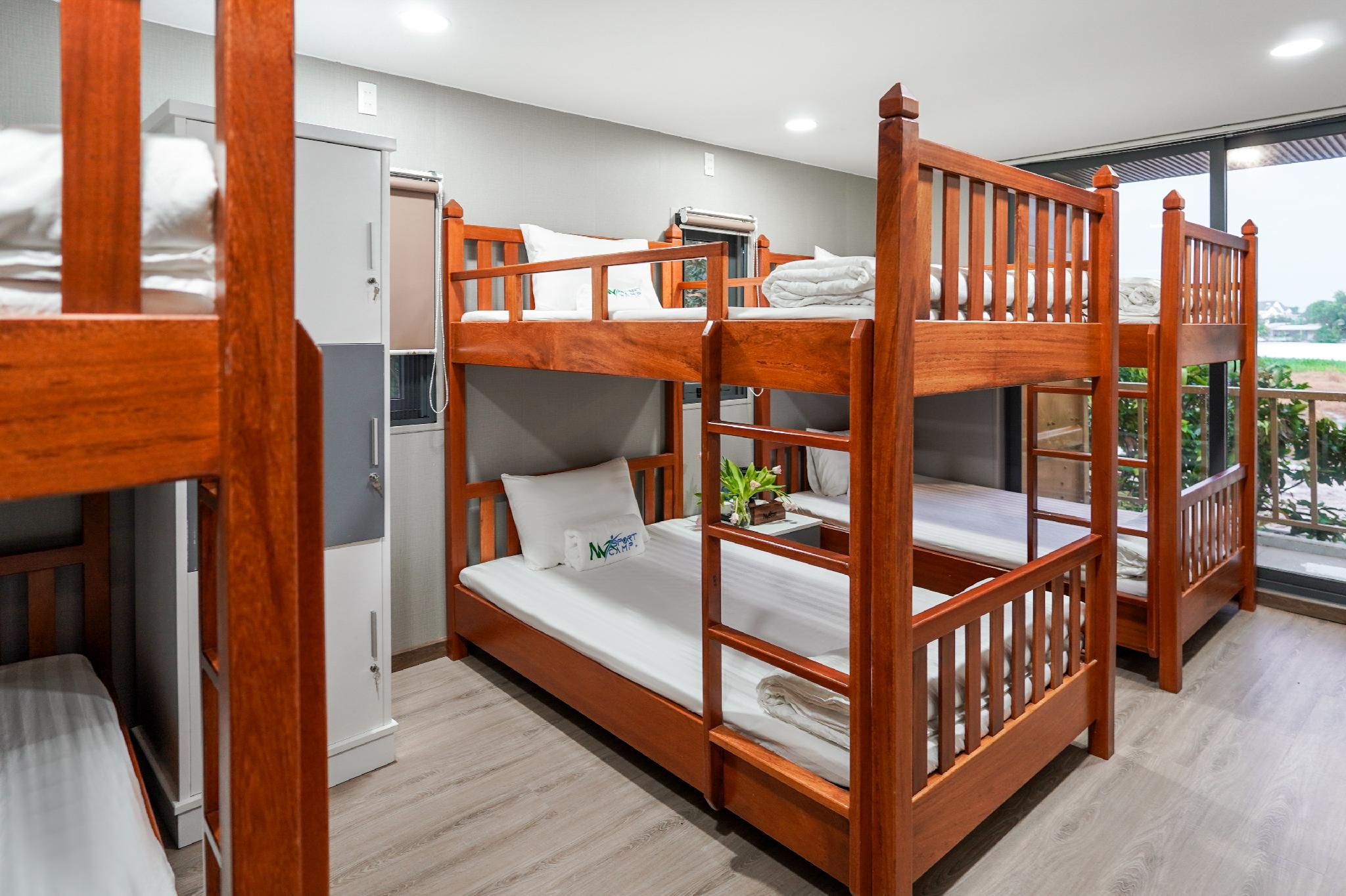 Bed in 6 Bed Mixed Dormitory with Garden View
