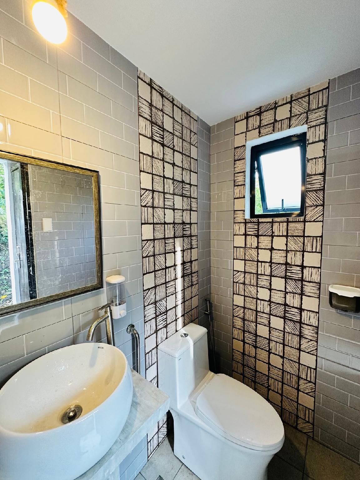 Tent with Shared Bathroom