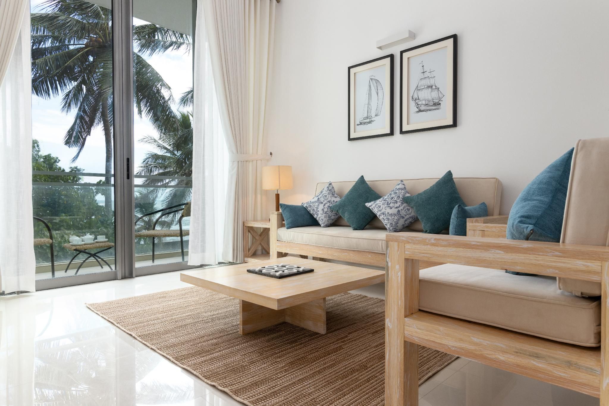 Oceanfront Condominiums - Galle 1 Bed Room Suite with Living area 2