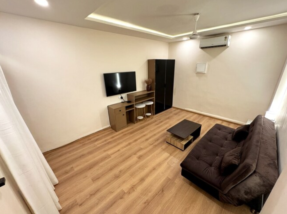 Modern 1BHK Apartment in Baga with Pool Access