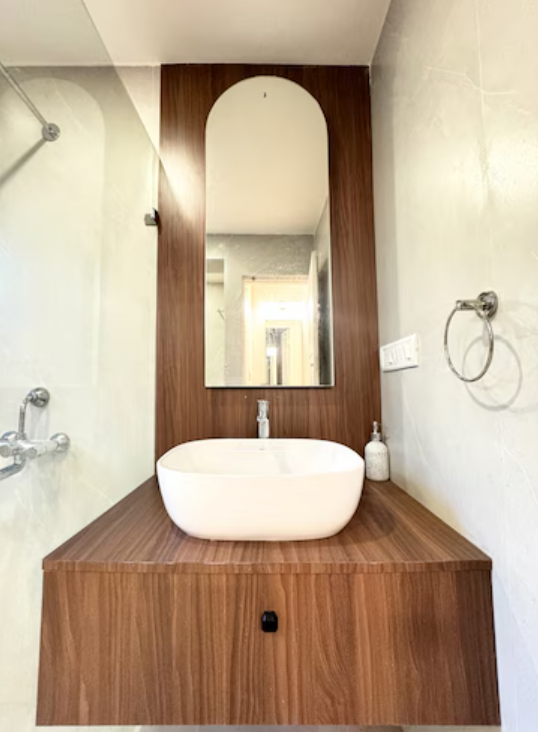 Modern 1BHK Apartment in Baga with Pool Access