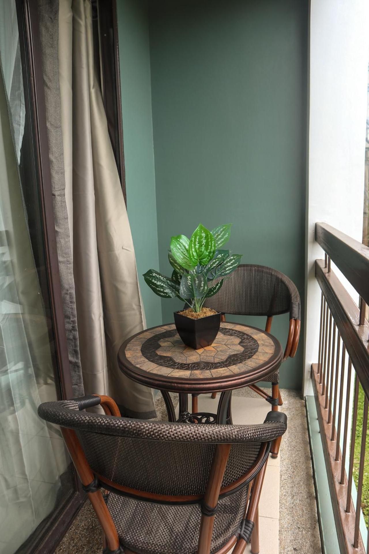 Studio with Balcony