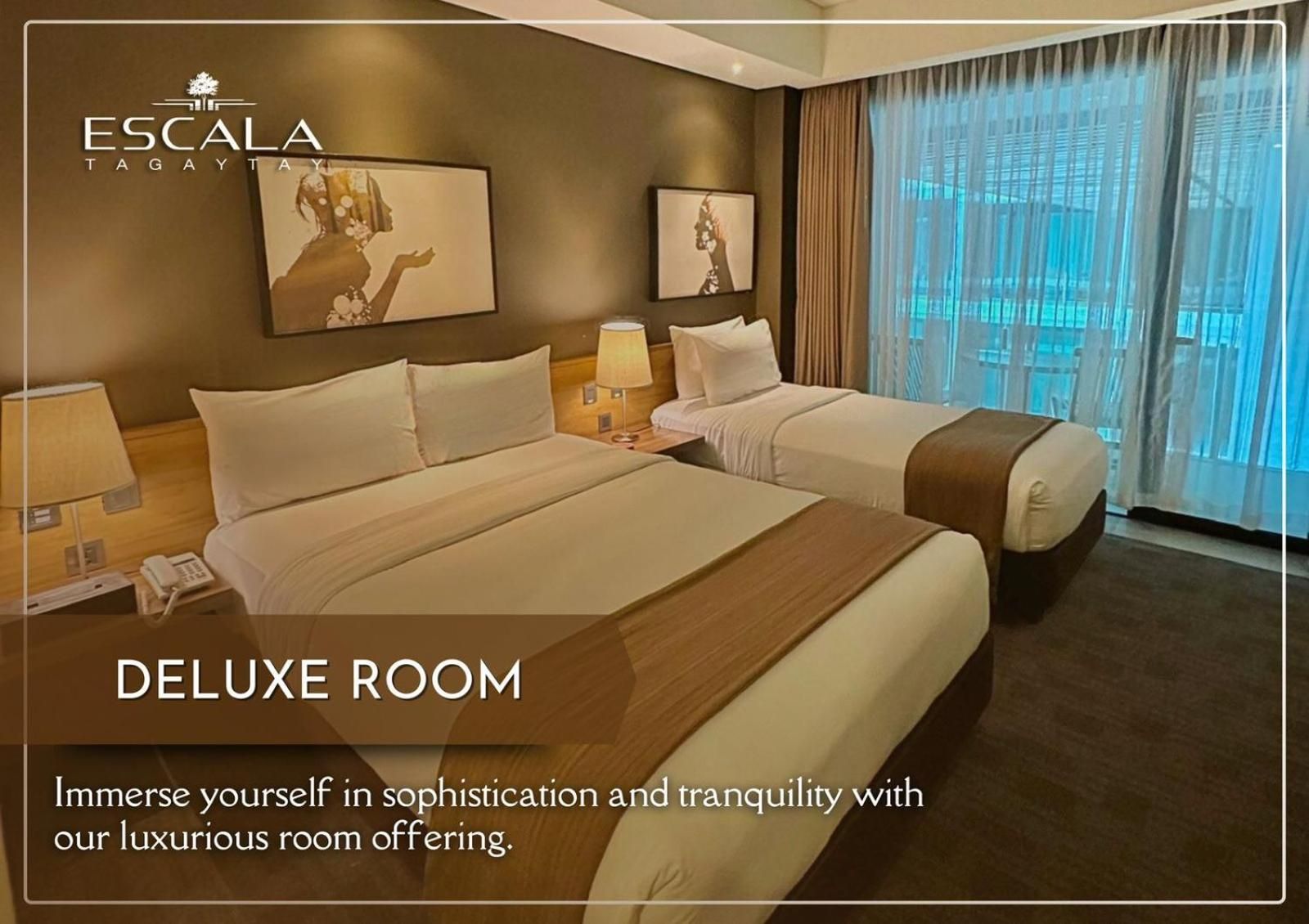 Escala Tagaytay Deluxe Room