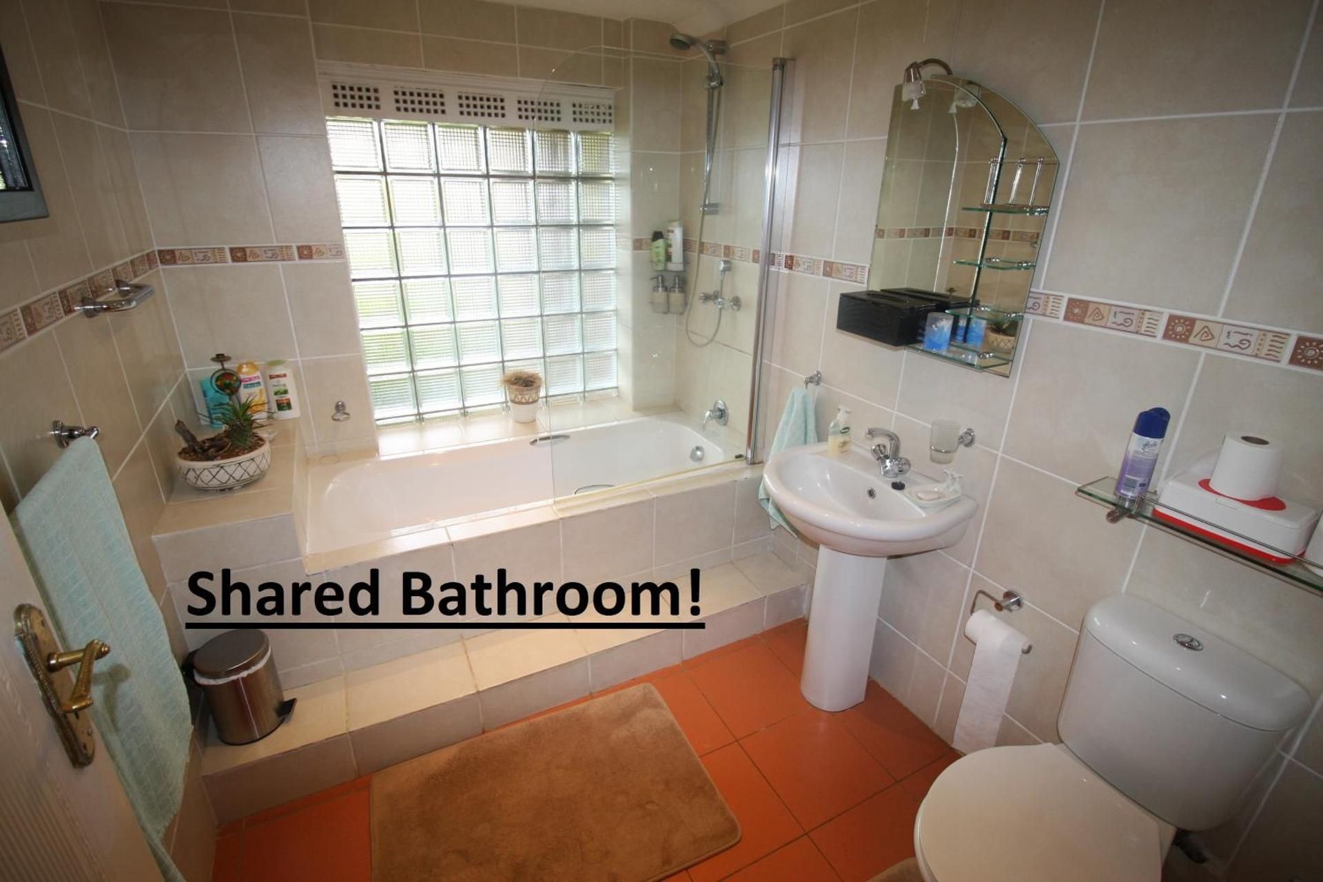 Family Room with Shared Bathroom