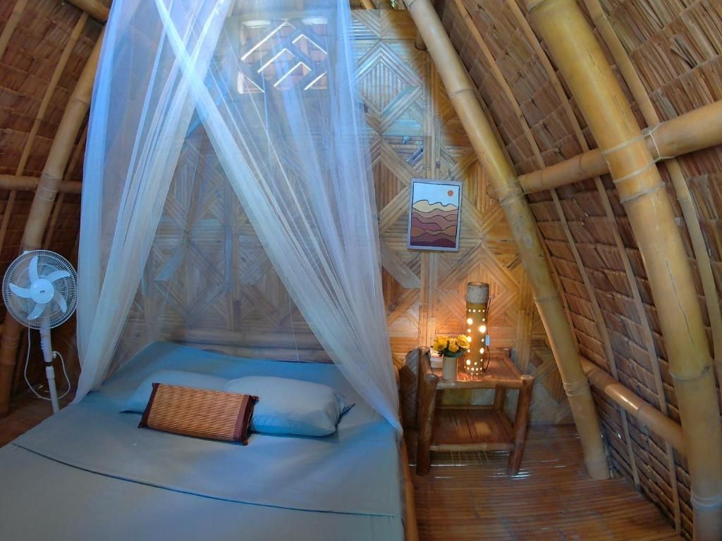 Bamboo Bungalow with Fan