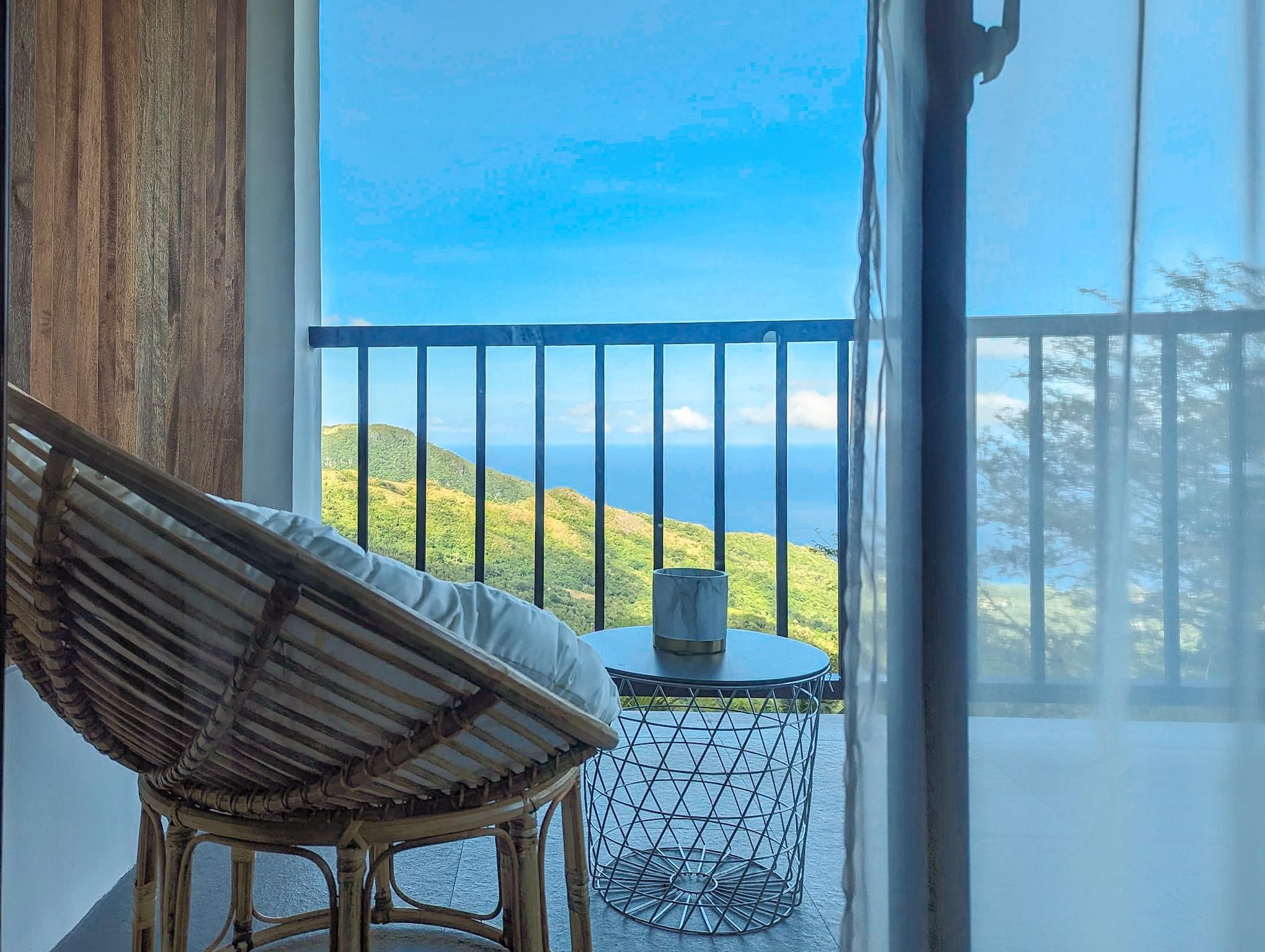 sea view twin room with balcony