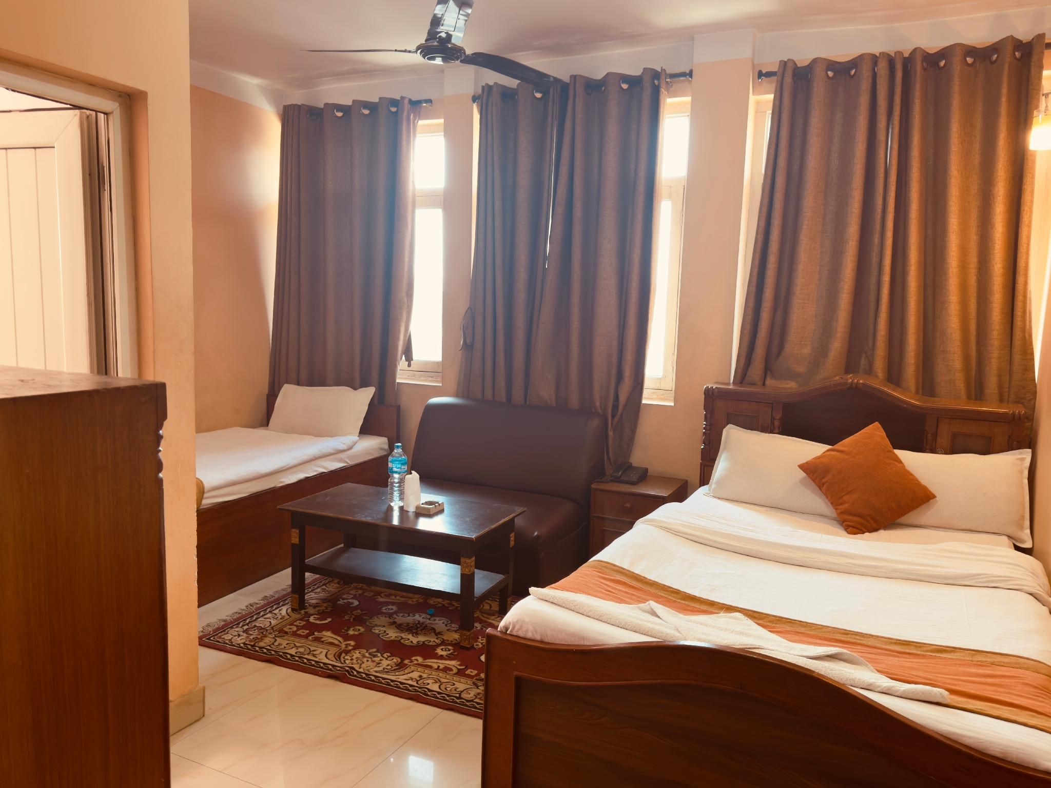 Om Mandakini Hotel Deluxe Double or Twin 2