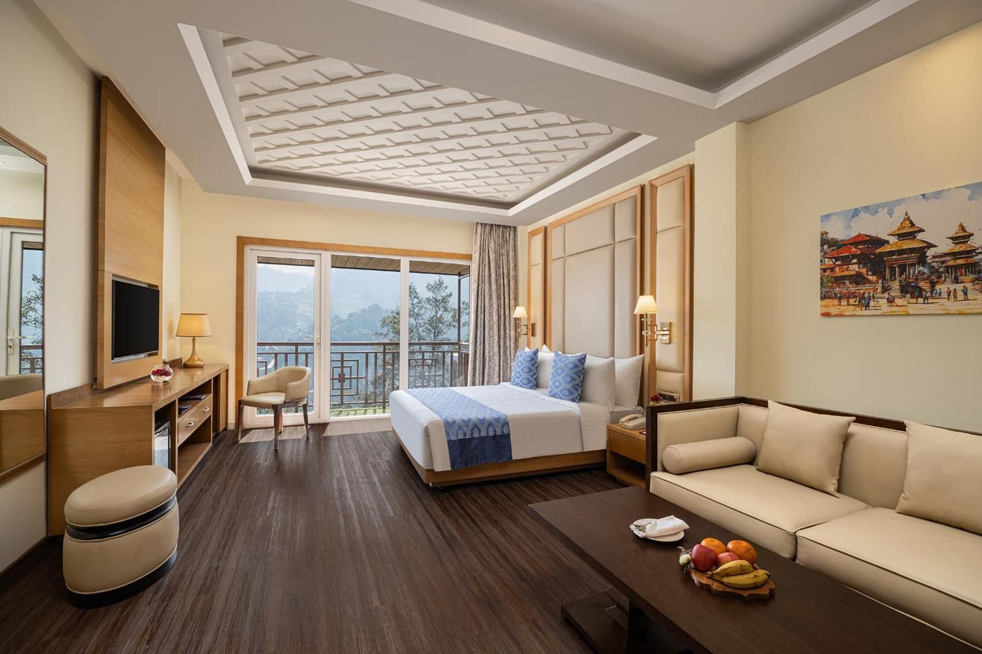Deluxe Suite with free city shuttle Welcome drinks Complimentary Steam, Sauna & Pool, VIP Kailashnath Mahadev Statue Tour & Live Magic Show