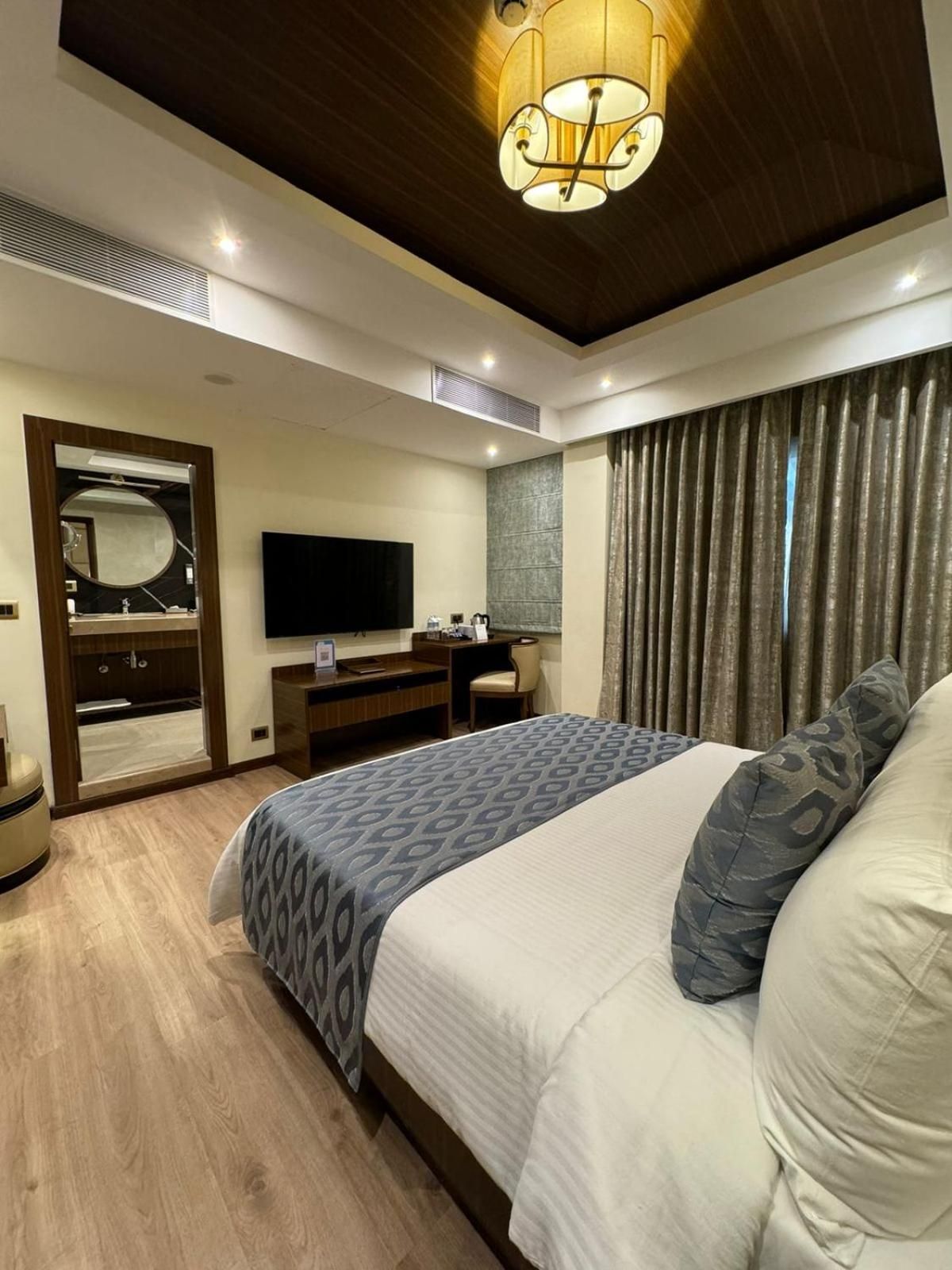 Junior Suite with free city shuttle Welcome drinks Complimentary Steam, Sauna & Pool, VIP Kailashnath Mahadev Statue Tour & Live Magic Show