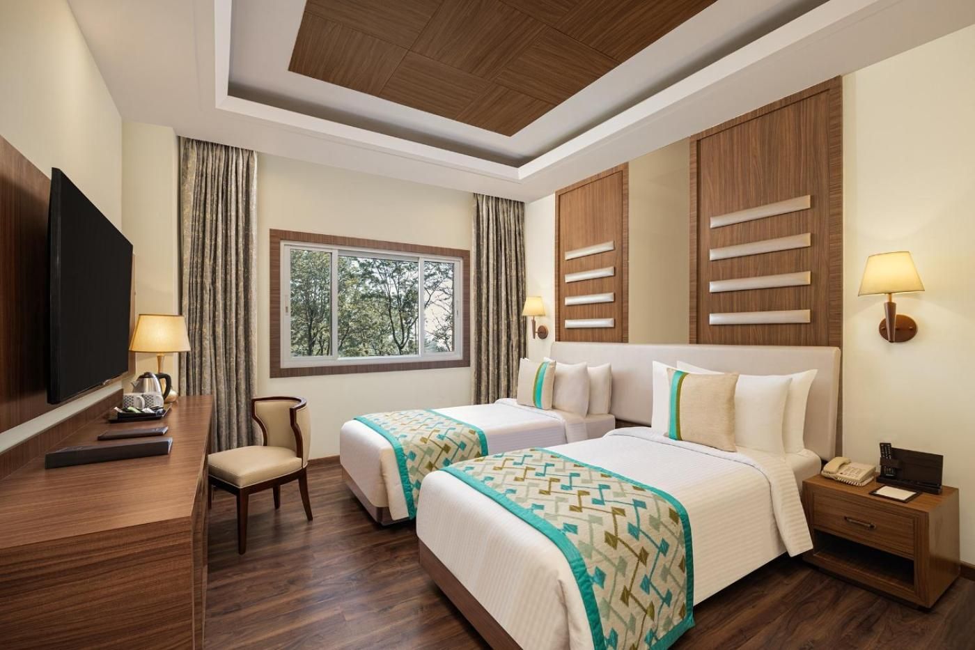 Twin Room with free city shuttle Welcome drinks Complimentary Steam, Sauna & Pool, VIP Kailashnath Mahadev Statue Tour & Live Magic Show