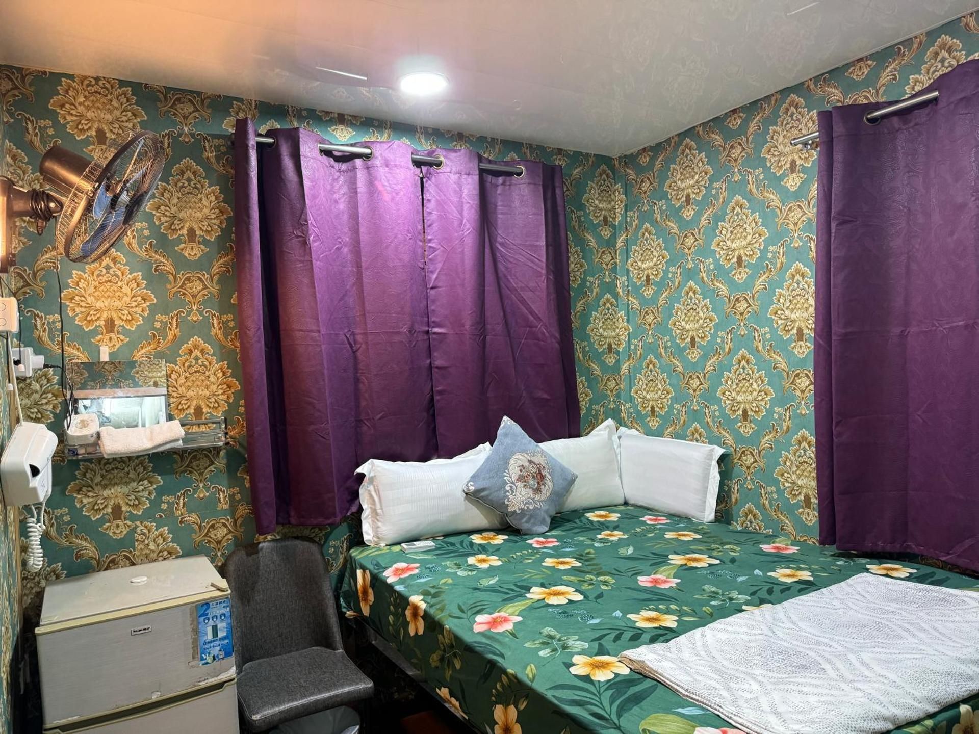 Double Bed with Shared Bathroom