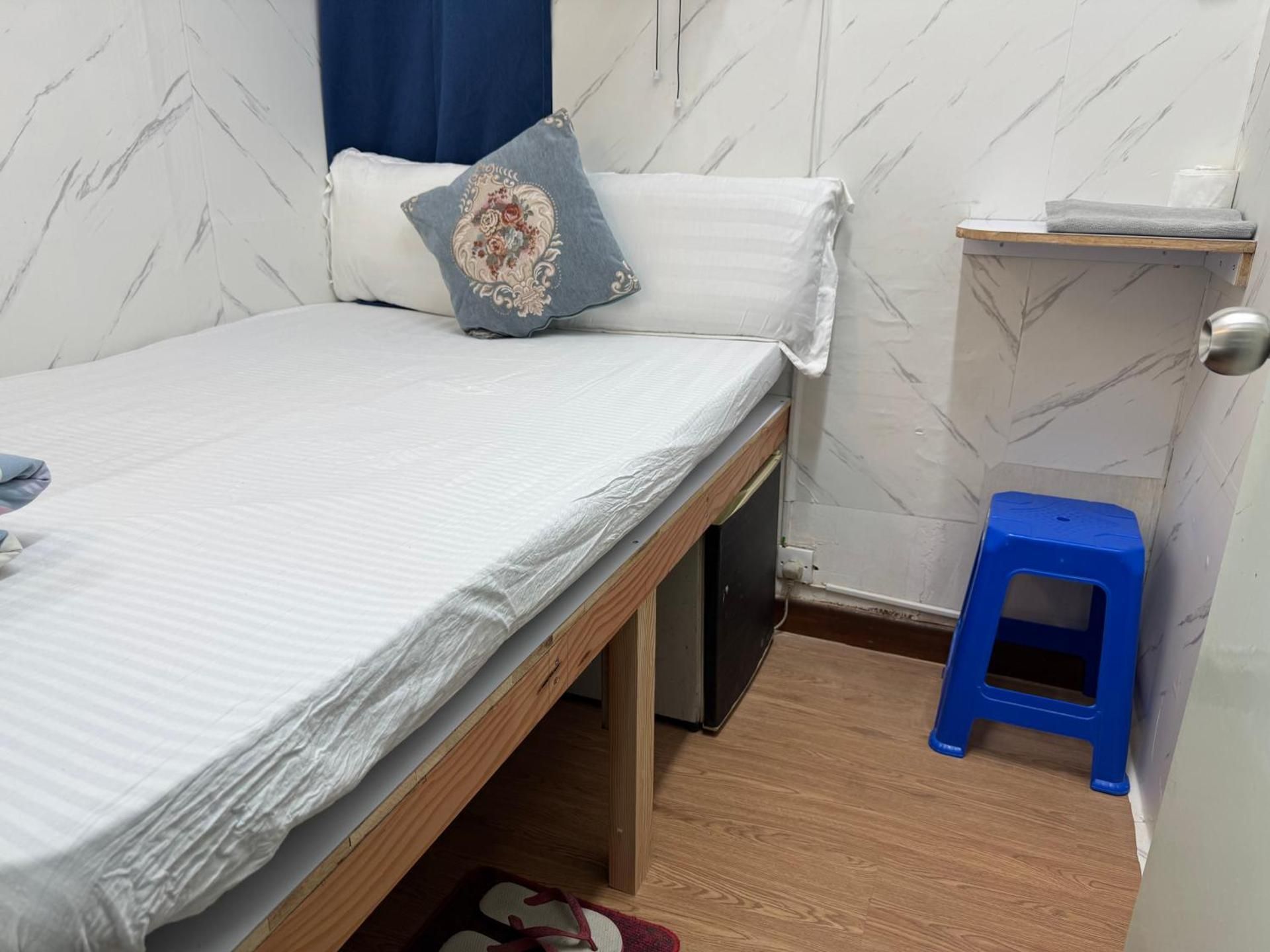 Double Bed with Shared Bathroom