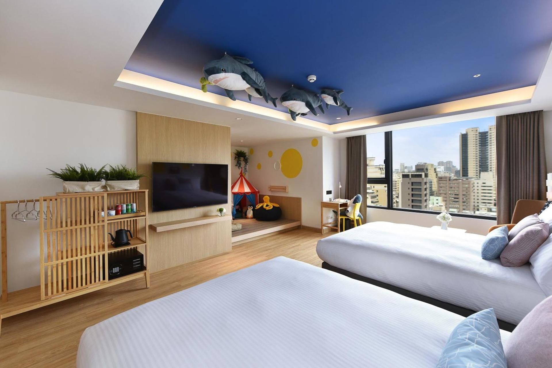 Blahaj Theme Family Suite with Tatami