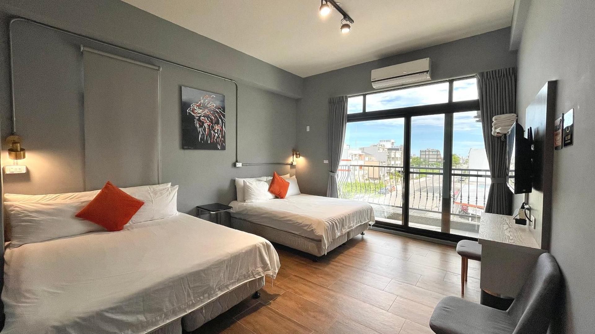 Quadruple Room with Balcony