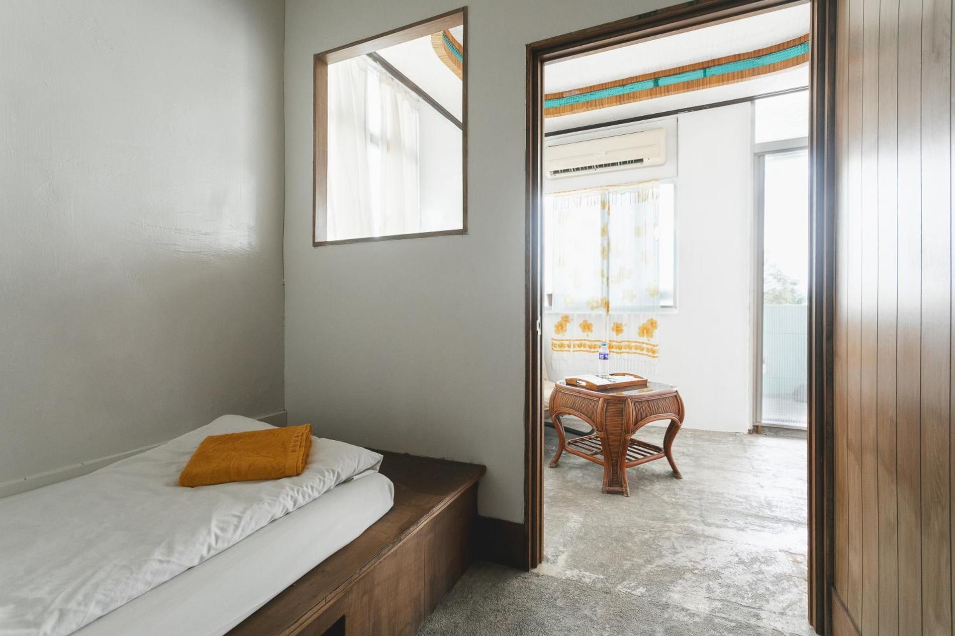 Single Room with Shared Shower and Toilet