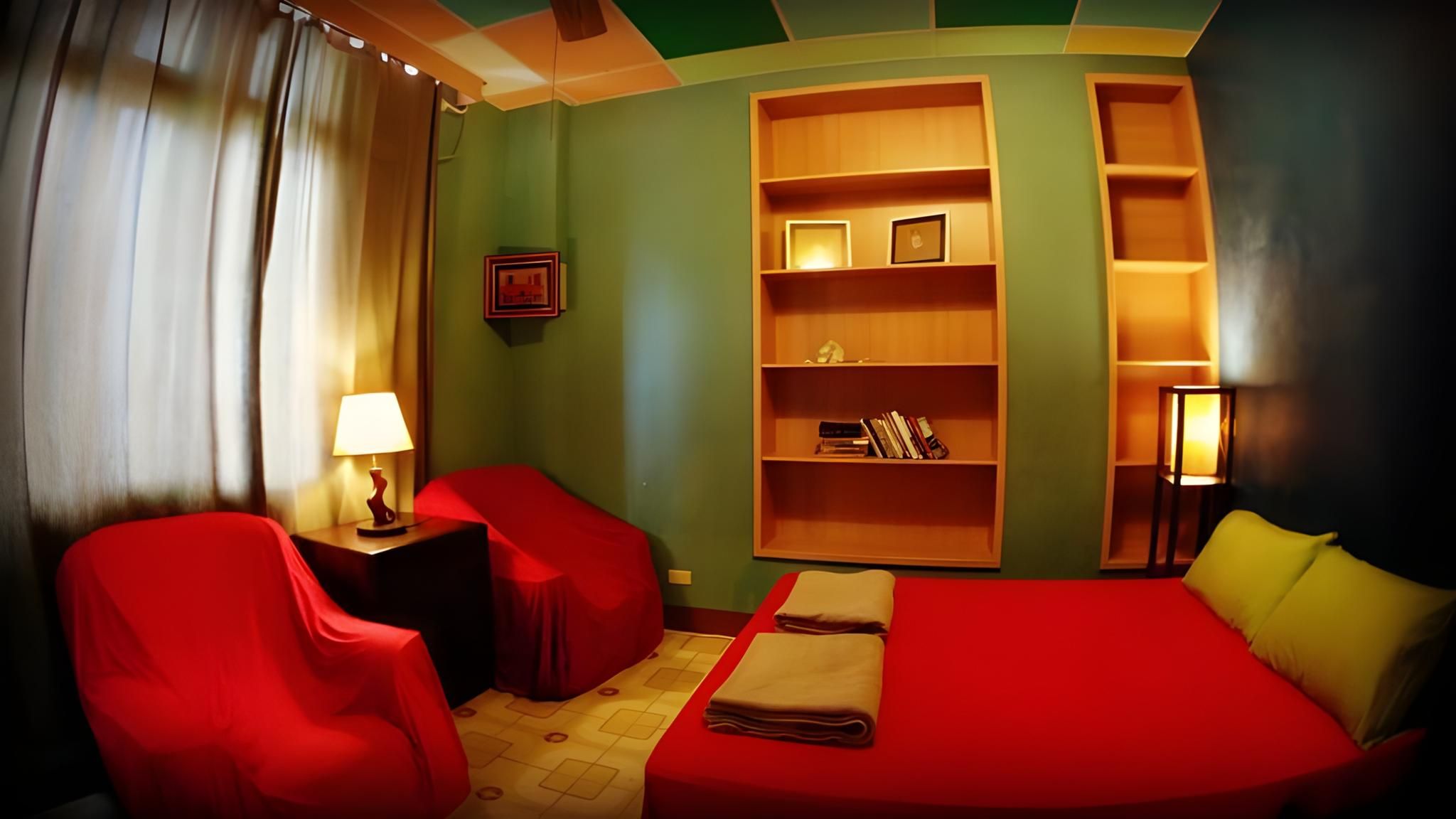 One Double Bed Room
