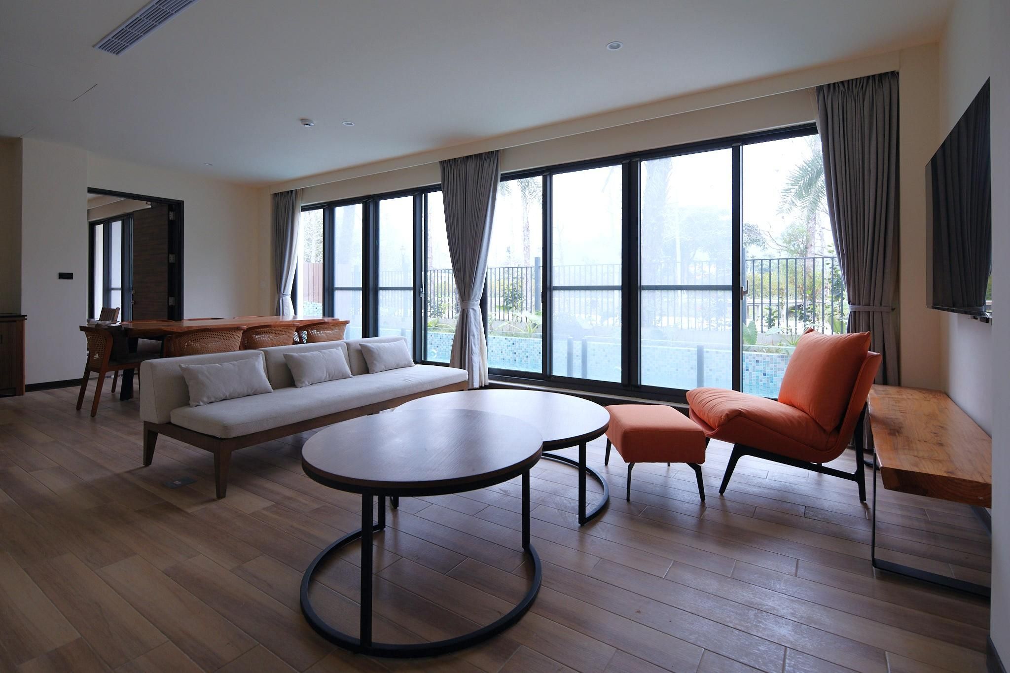 Family Room with View