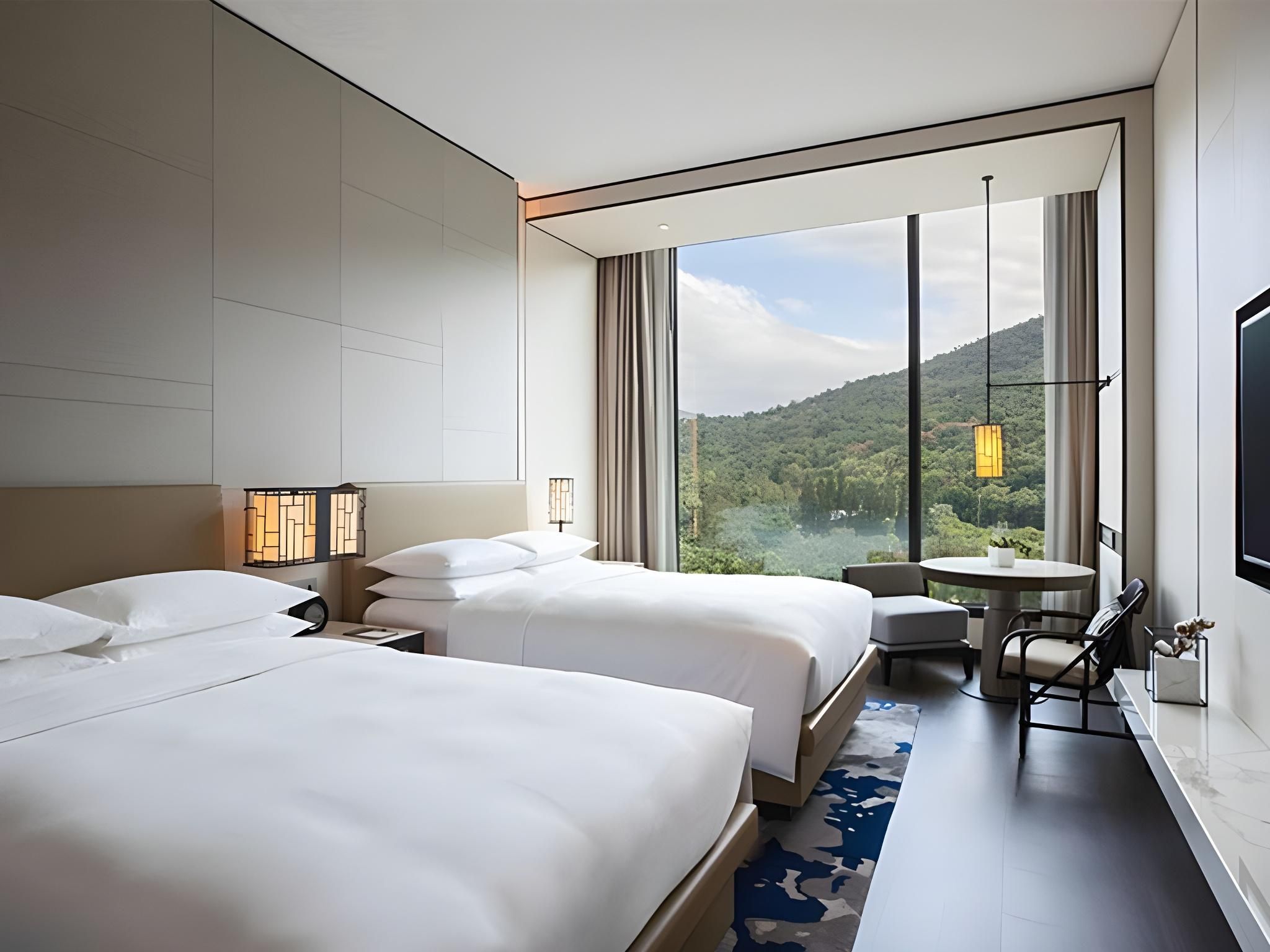 Club Premier, Club lounge access, Guest room, 2 Double, Mountain view