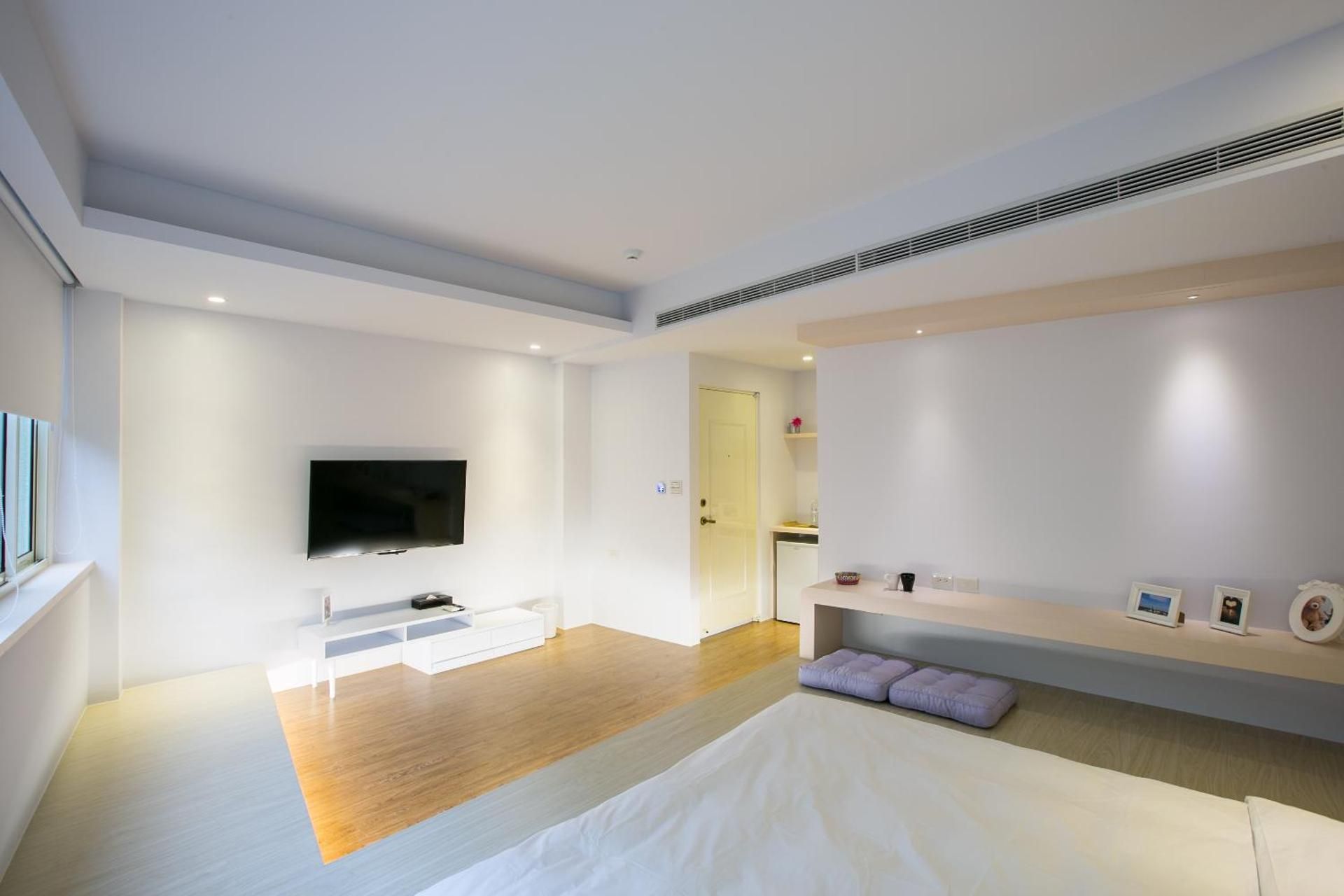 Happiness.danhsui New Taipei City Homestay Registration Number: 219 Deluxe Triple Room 2