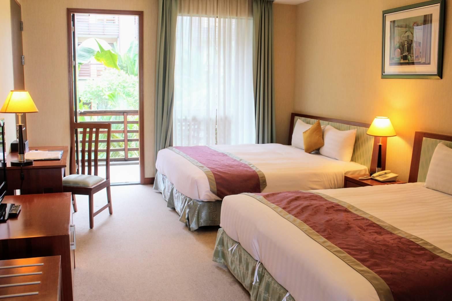 Dalukuan Hotel Room with View, 2 Queen Beds, and Balcony