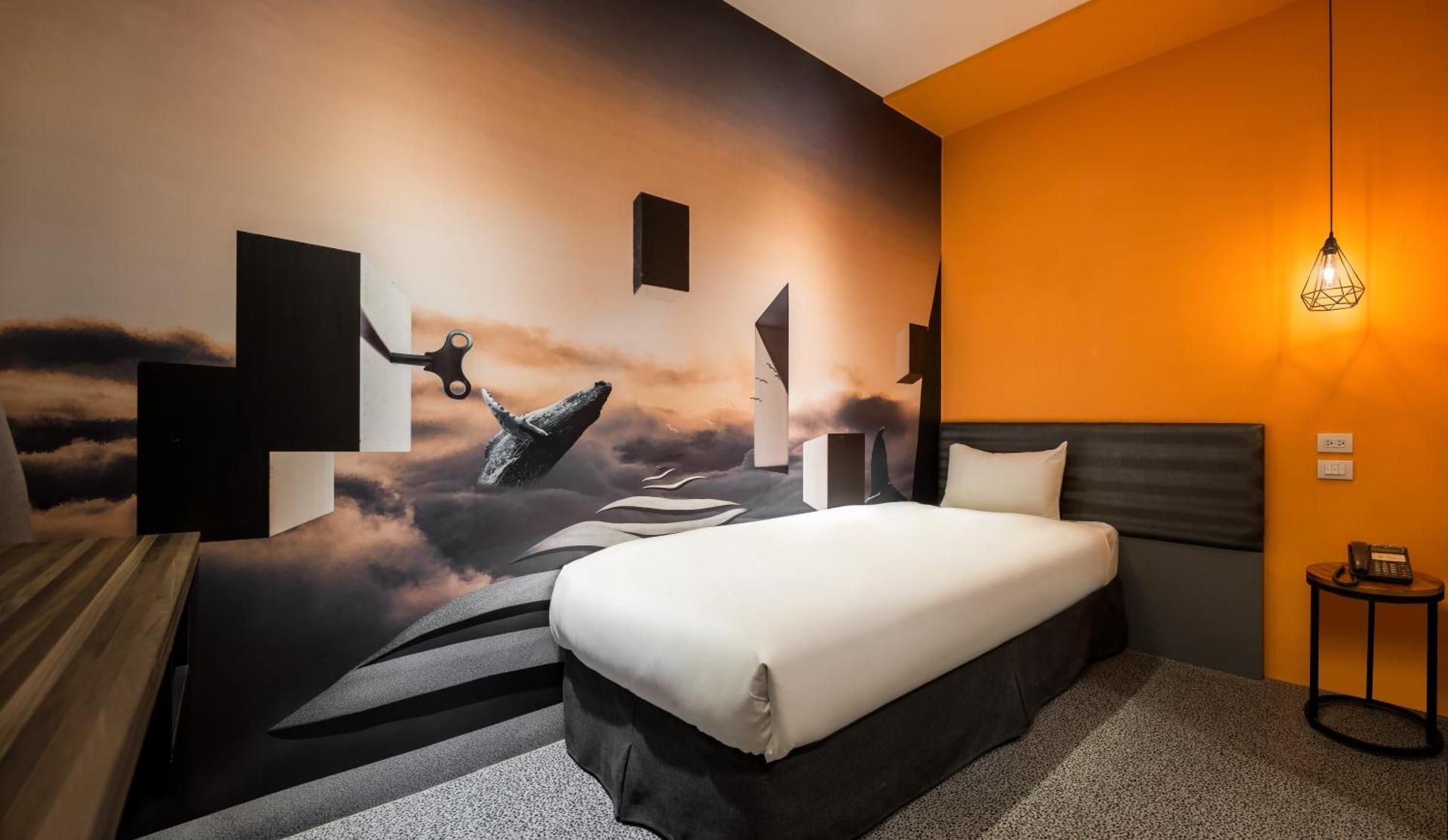 Single Room with Private Bathroom