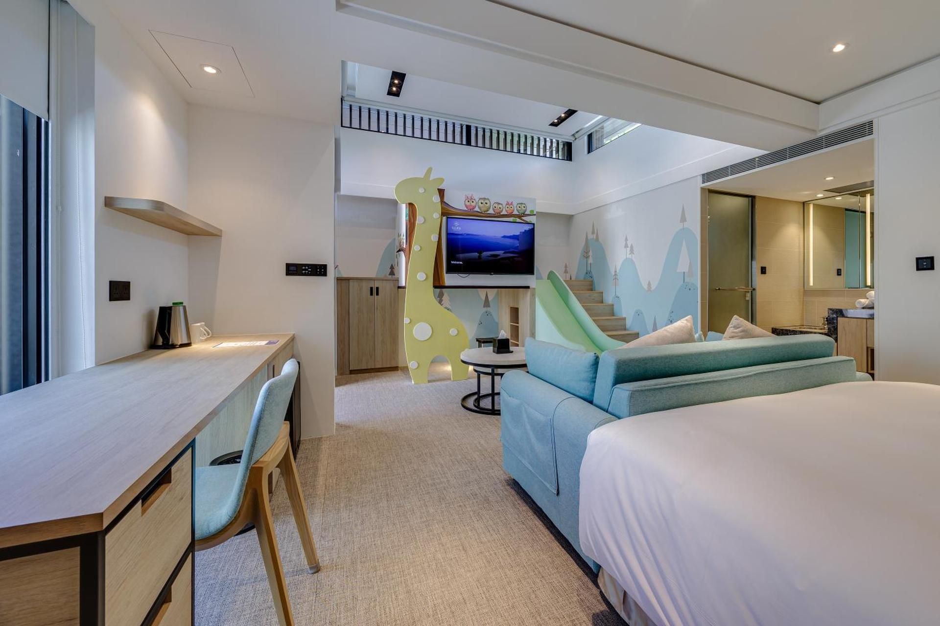 Deluxe Double Villa with Kids Slide