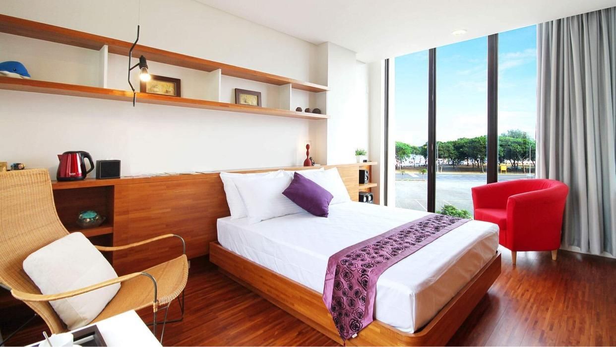 Tainan Anping · Shui'an 180 Double Room with Sea View