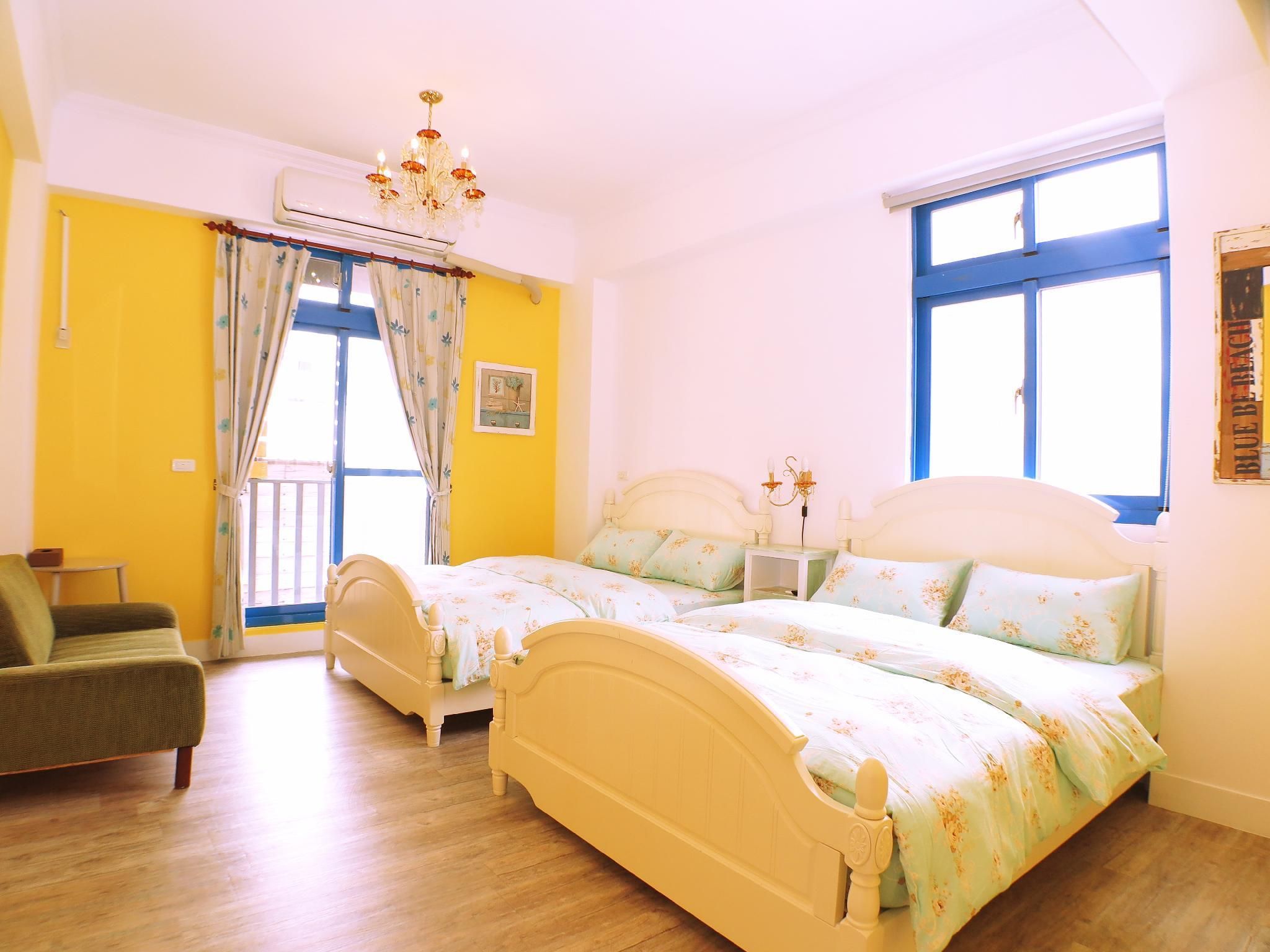 White Sand Homestay Quadruple Room