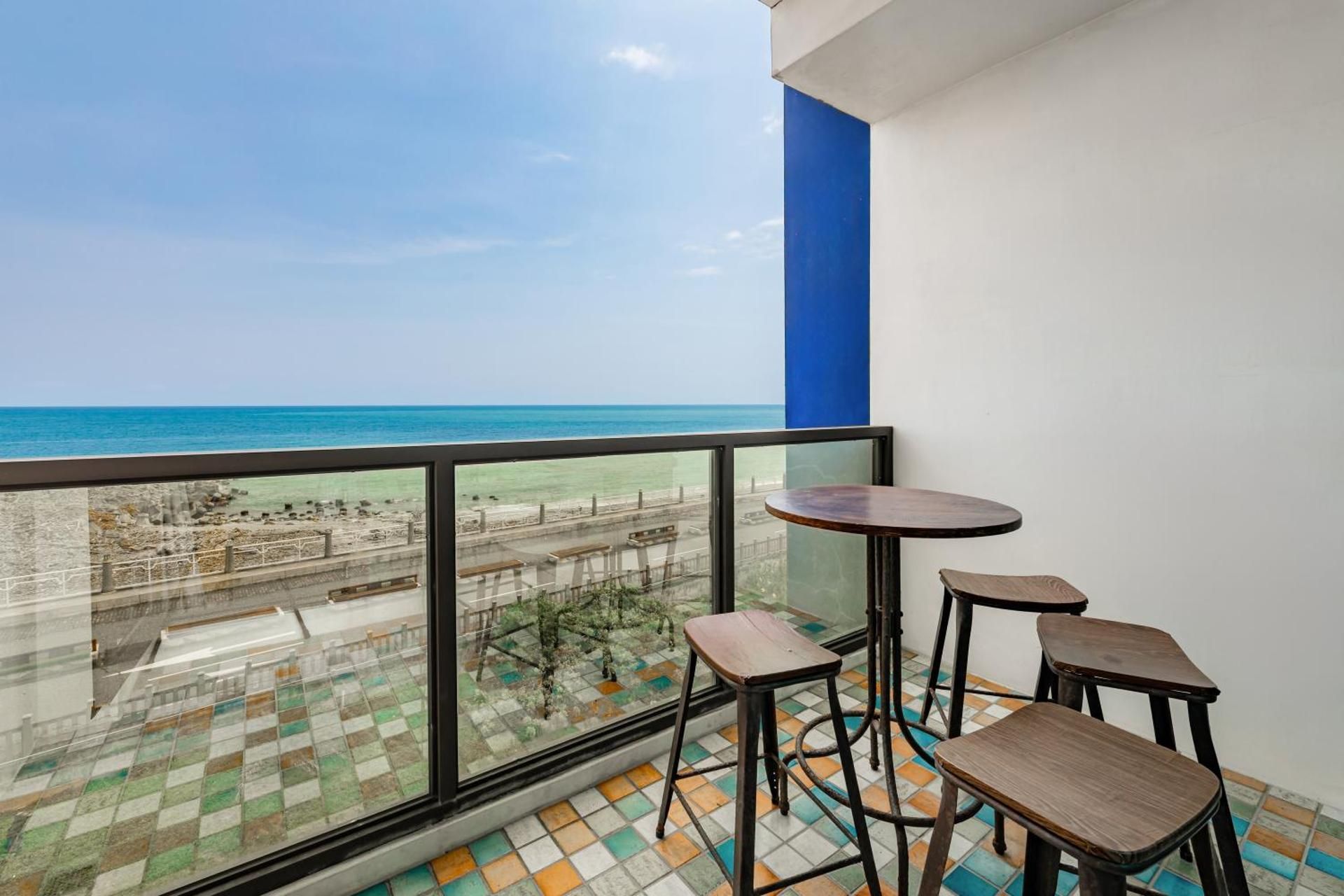 Sea View Quadruple Room with Balcony