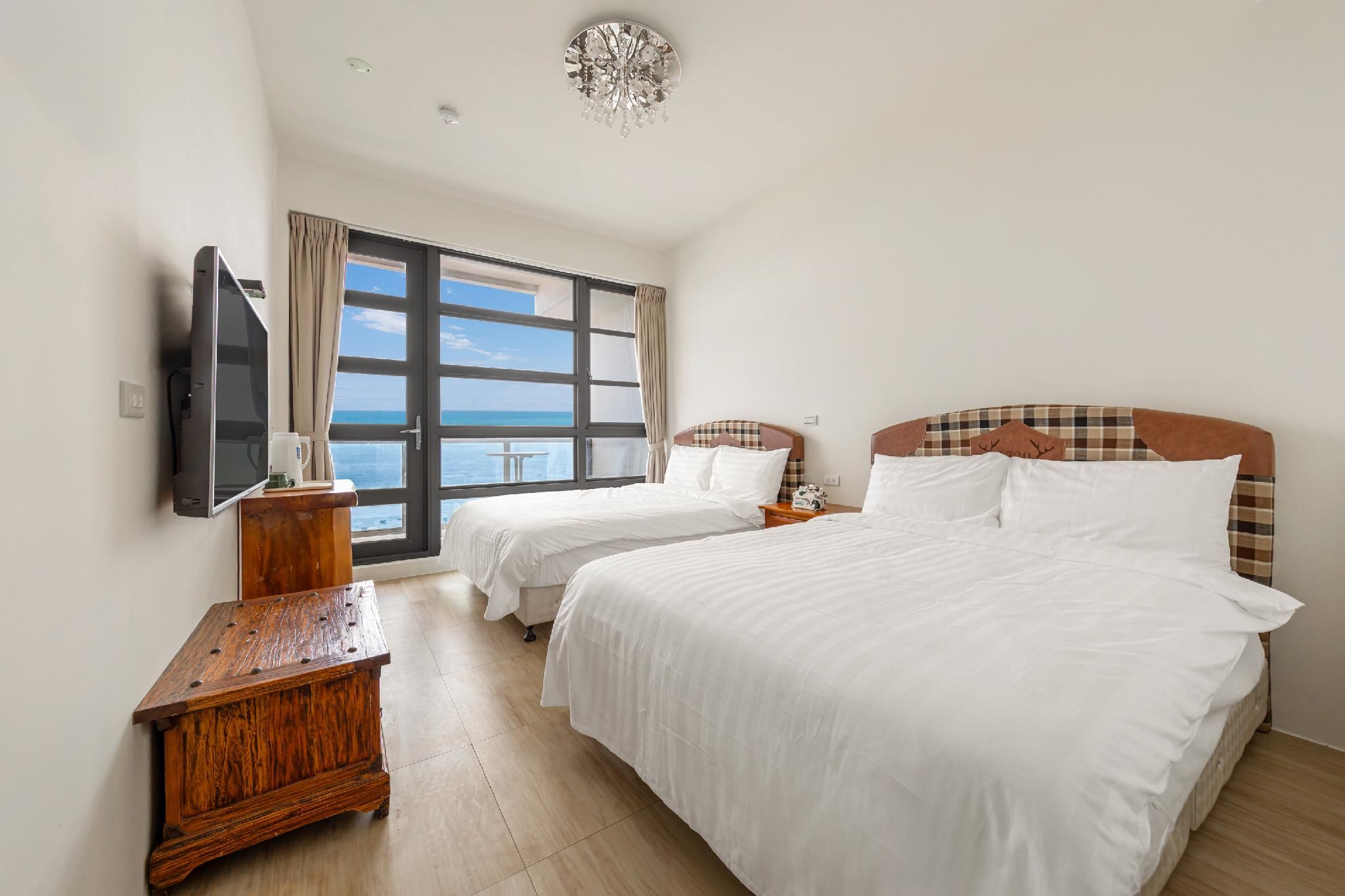 Sea View Quadruple Room with Balcony