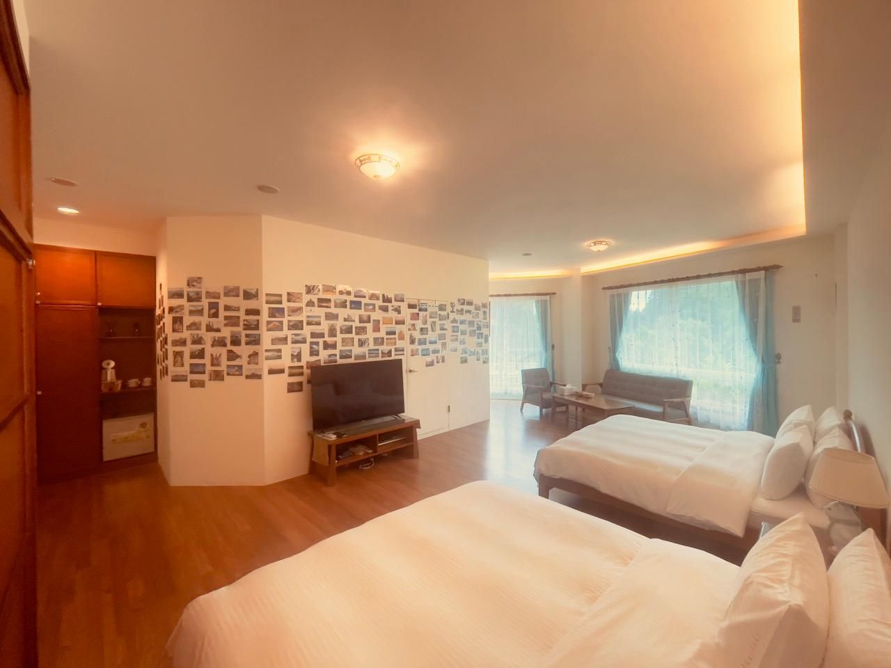 Tree Lake B&B Hualien Garden View Quadruple Room