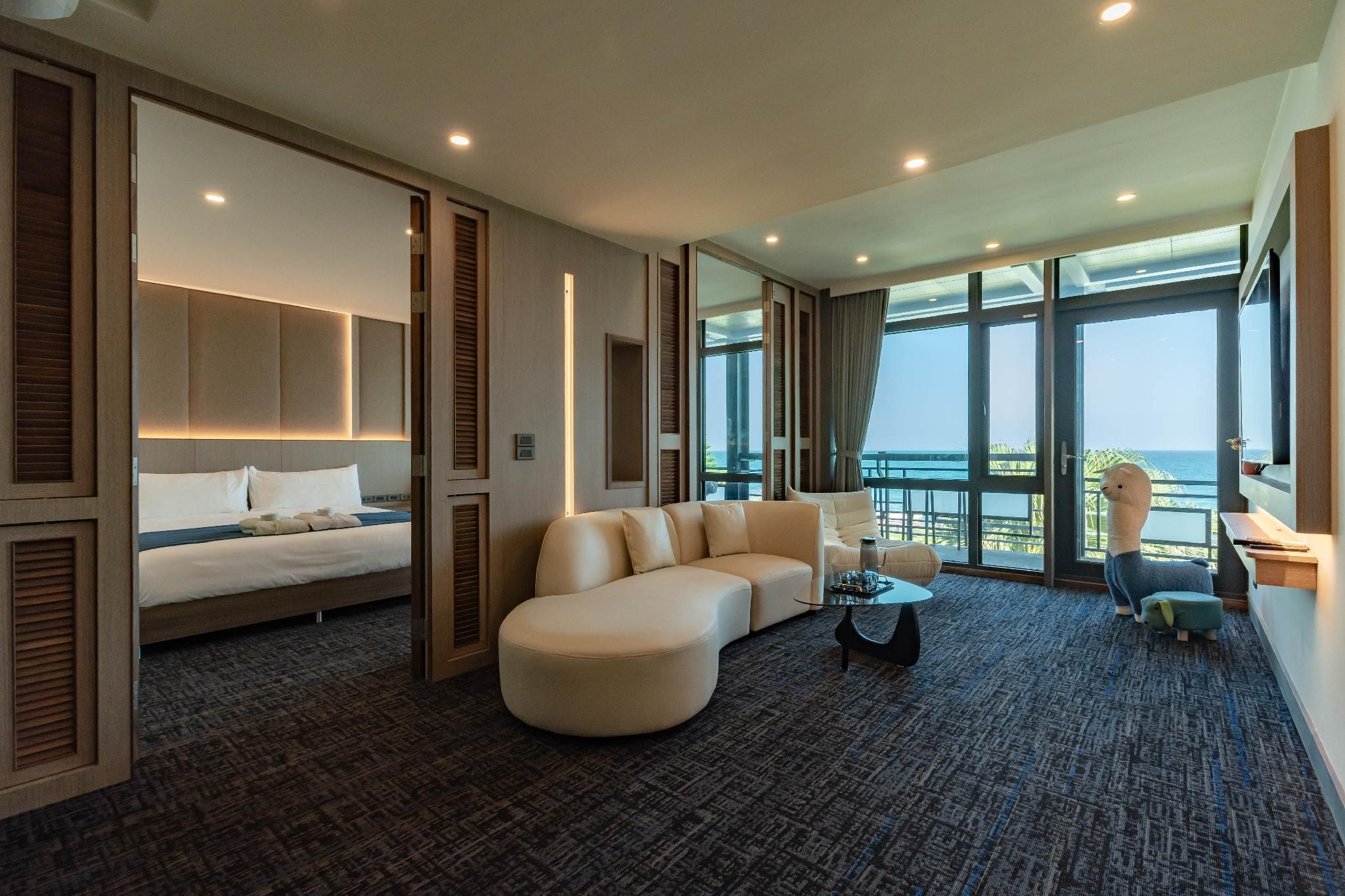 Sea View Quadruple Room with Balcony