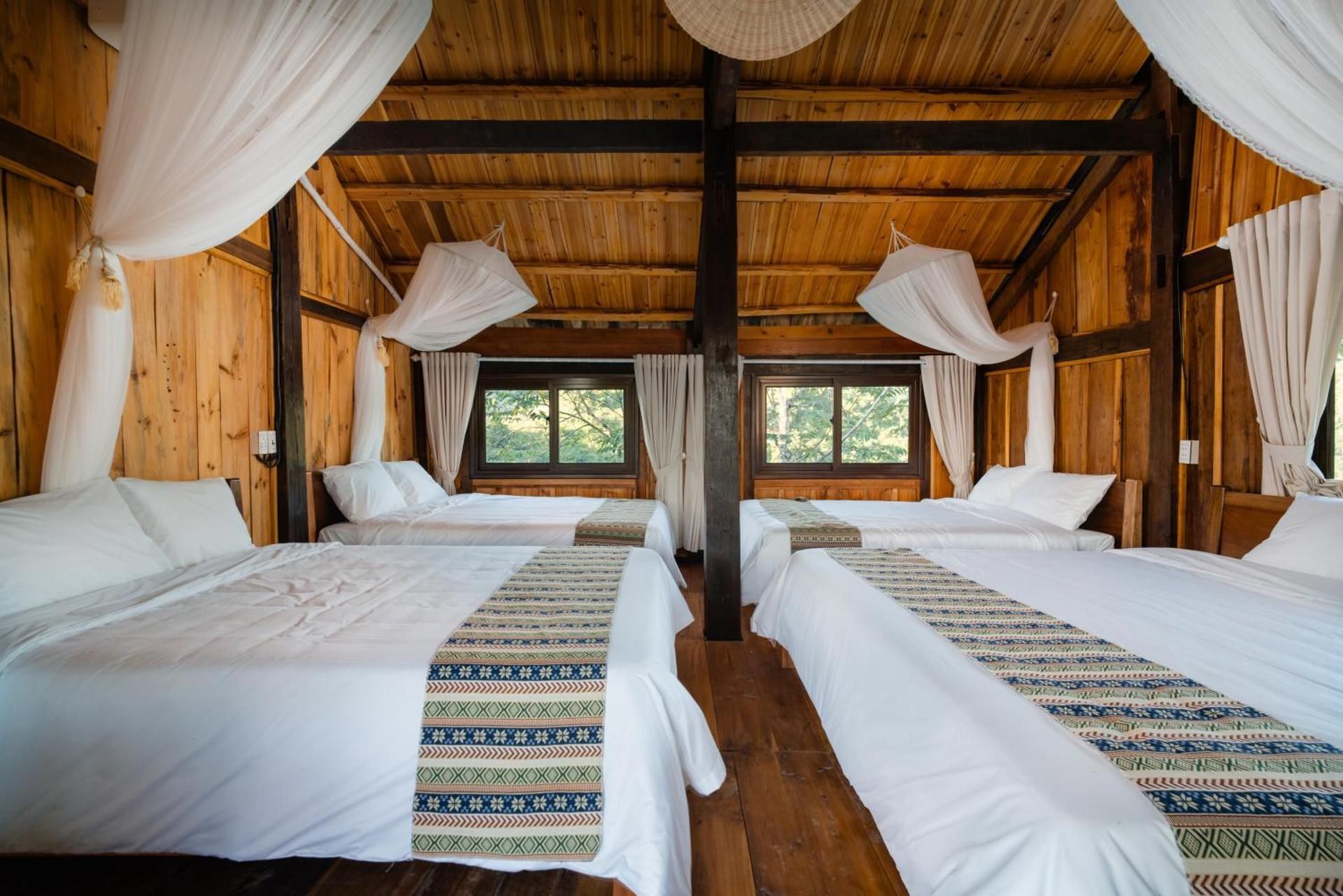 Khuoi Han Ecolodge Cao Bang Single Bed in Dormitory Room 2