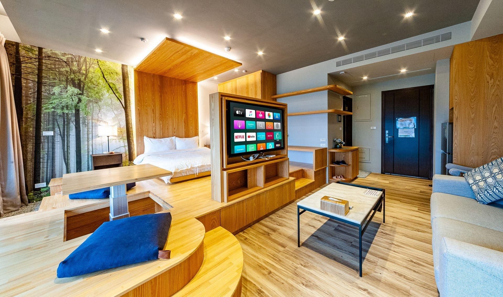 Flying Seaview Hotspring Homestay Deluxe Double Room 3