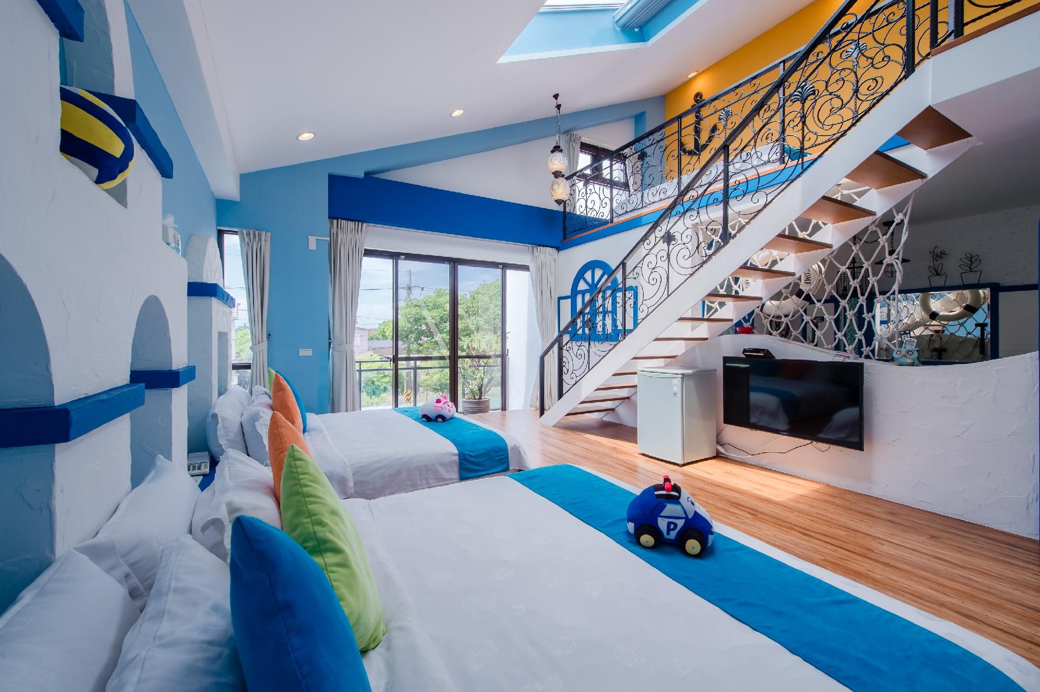Family Room with Bathtub