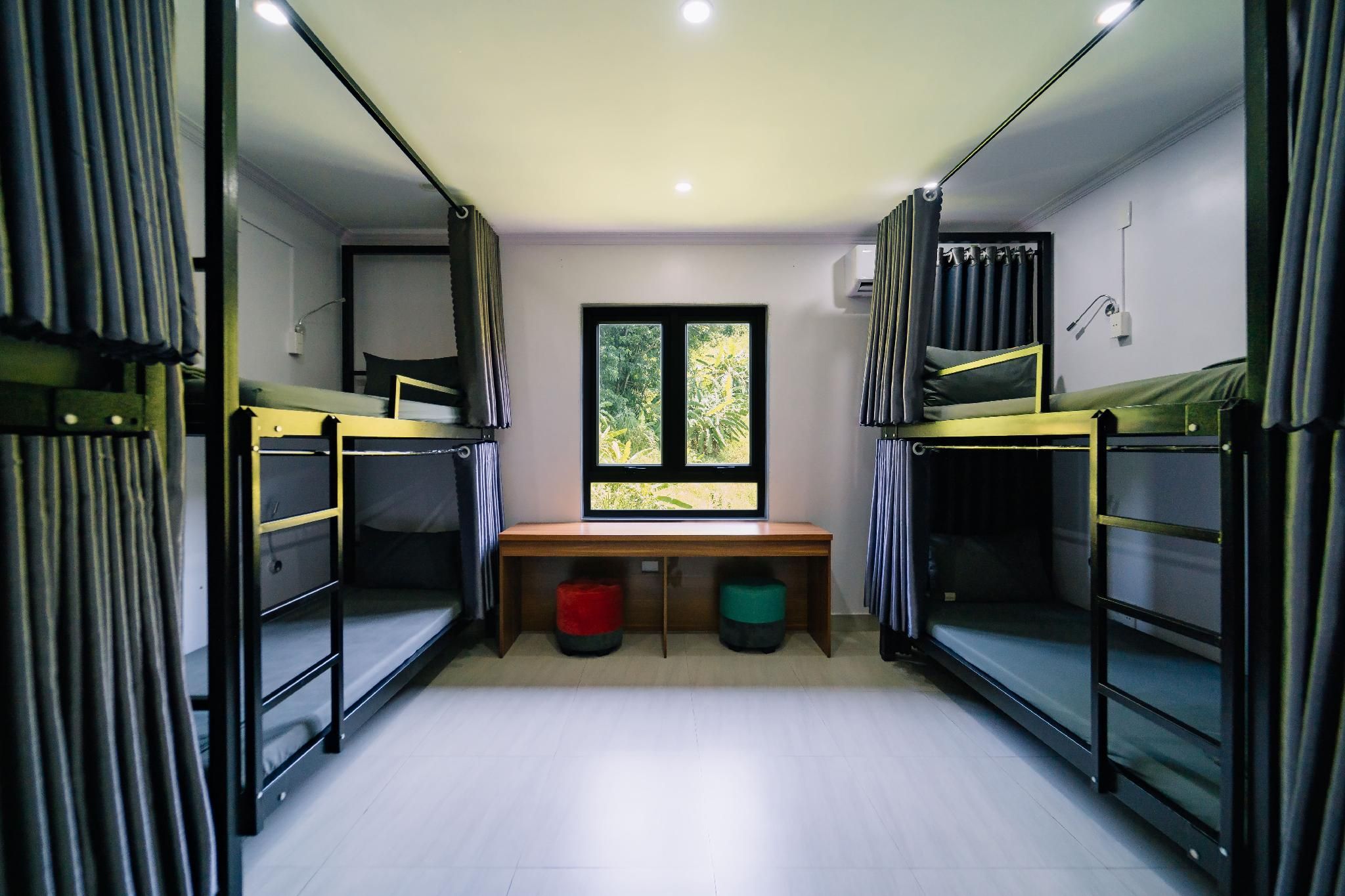 Bed in 12-Bed Mixed Dorm Shared Bathroom