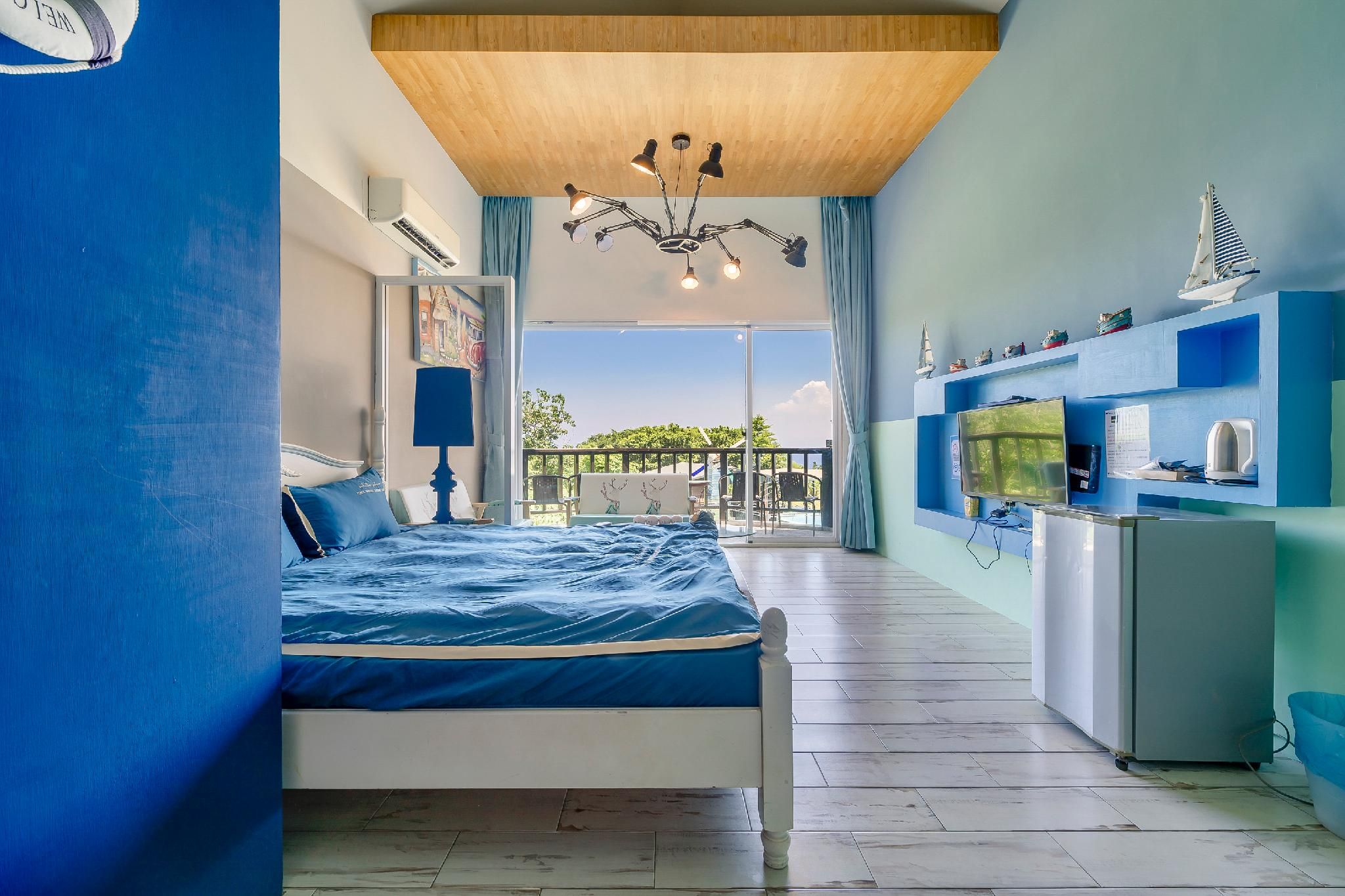 Happiness Ocean View B&B Duplex Quadruple Room