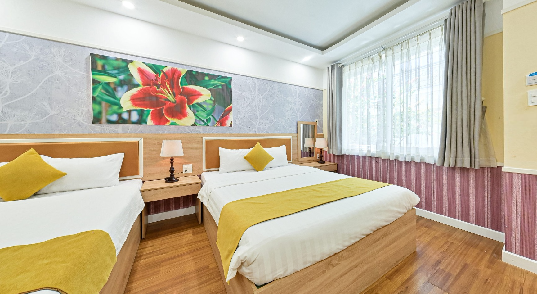 Double with 2 Double Beds