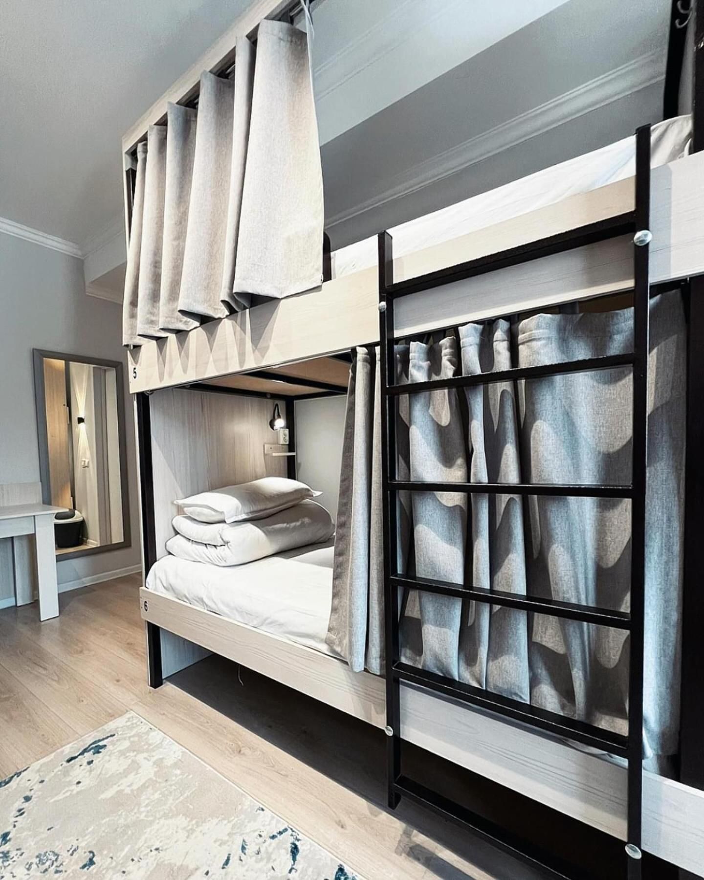 Bed in Male Dormitory Room