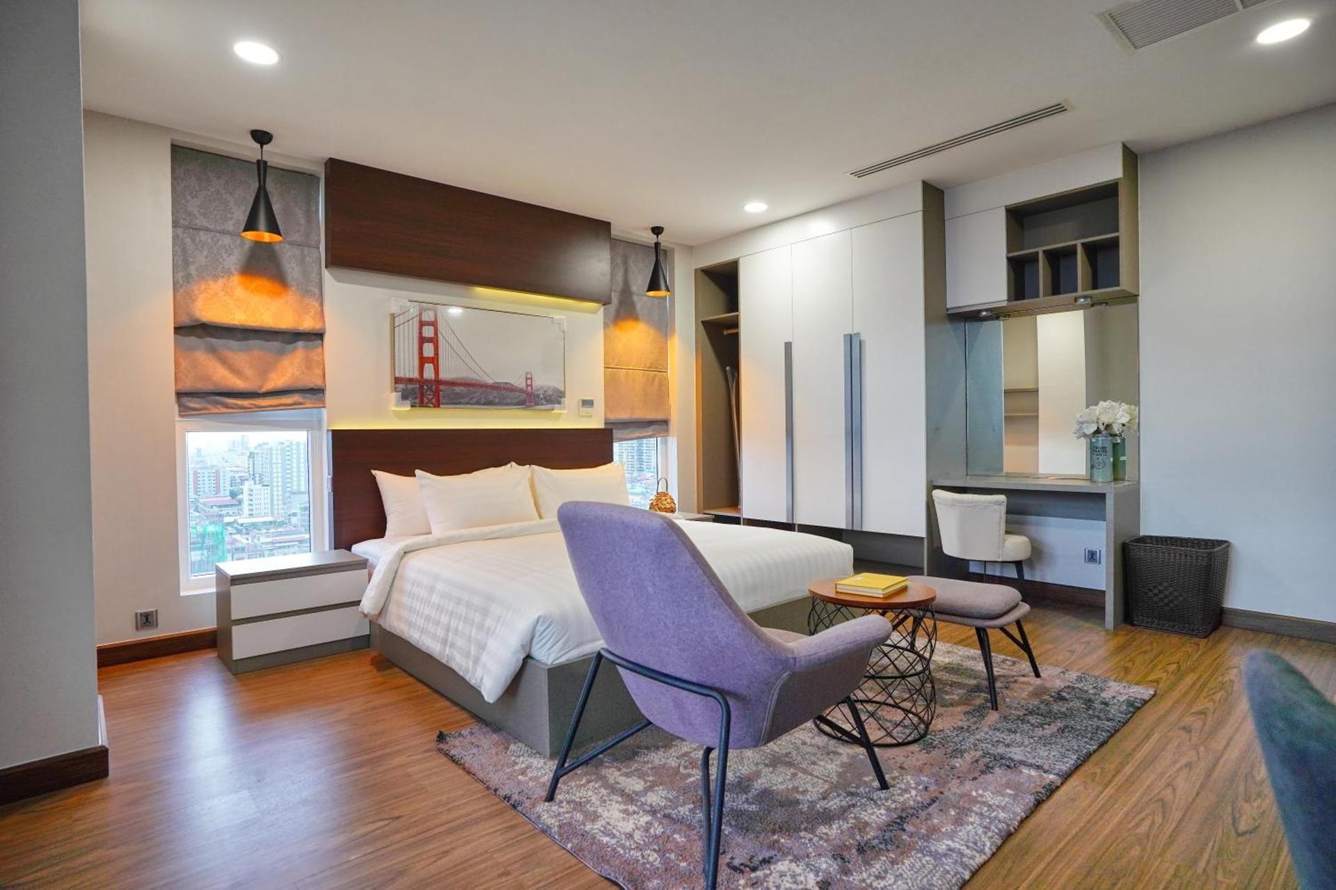 Two-Bedroom Apartment with Balcony