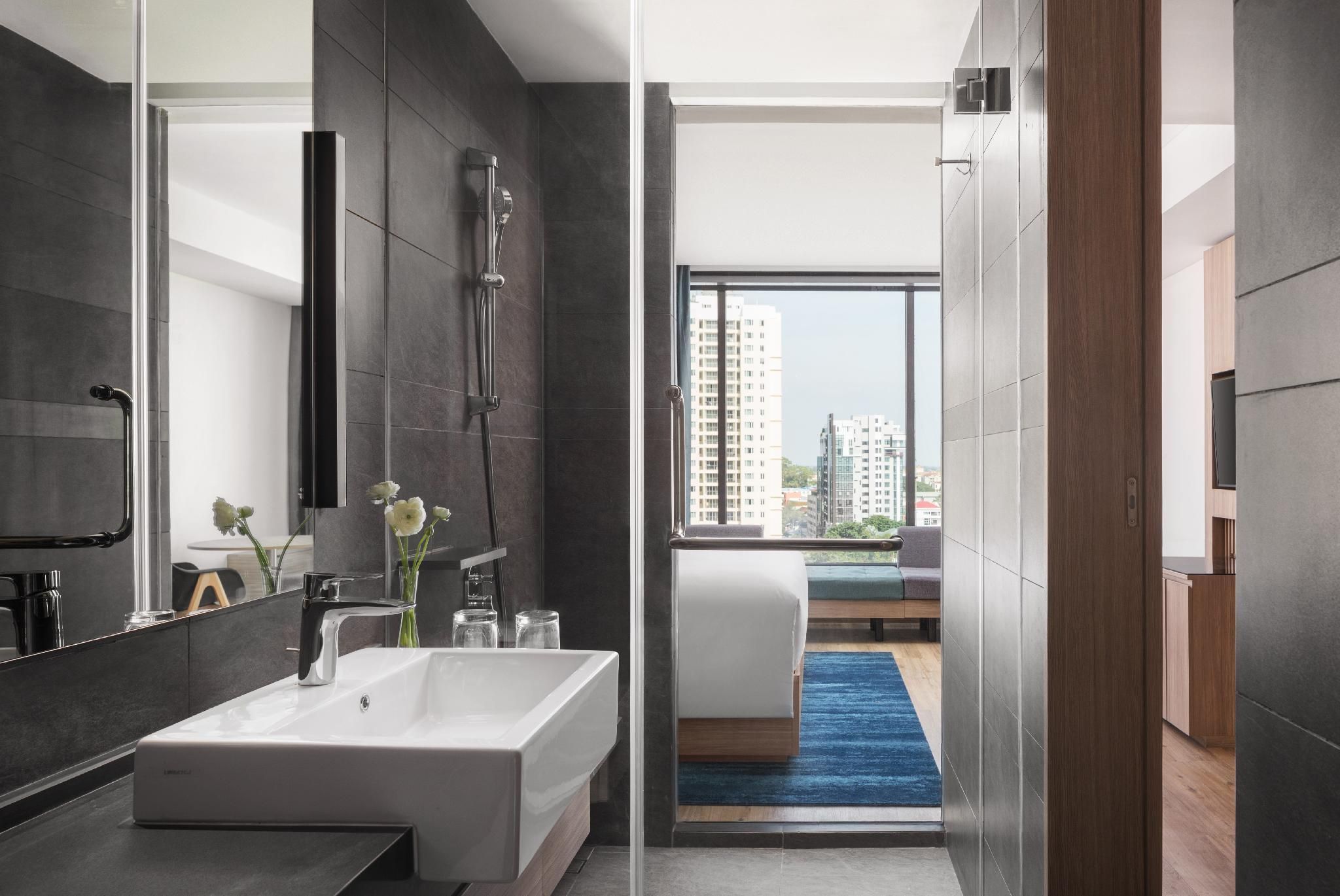 Executive lounge access, Guest room, 2 Double, Sofa bed