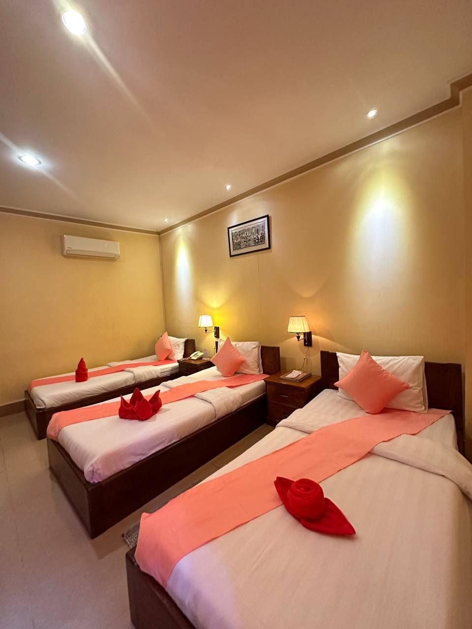 Triple Air Conditioning Hot Water