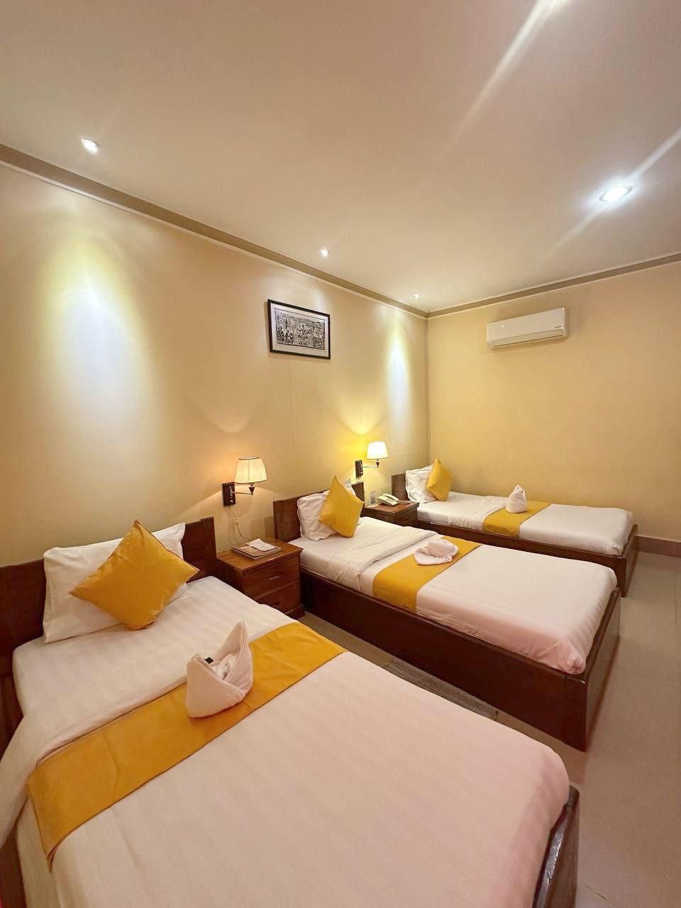 Triple Air Conditioning Hot Water