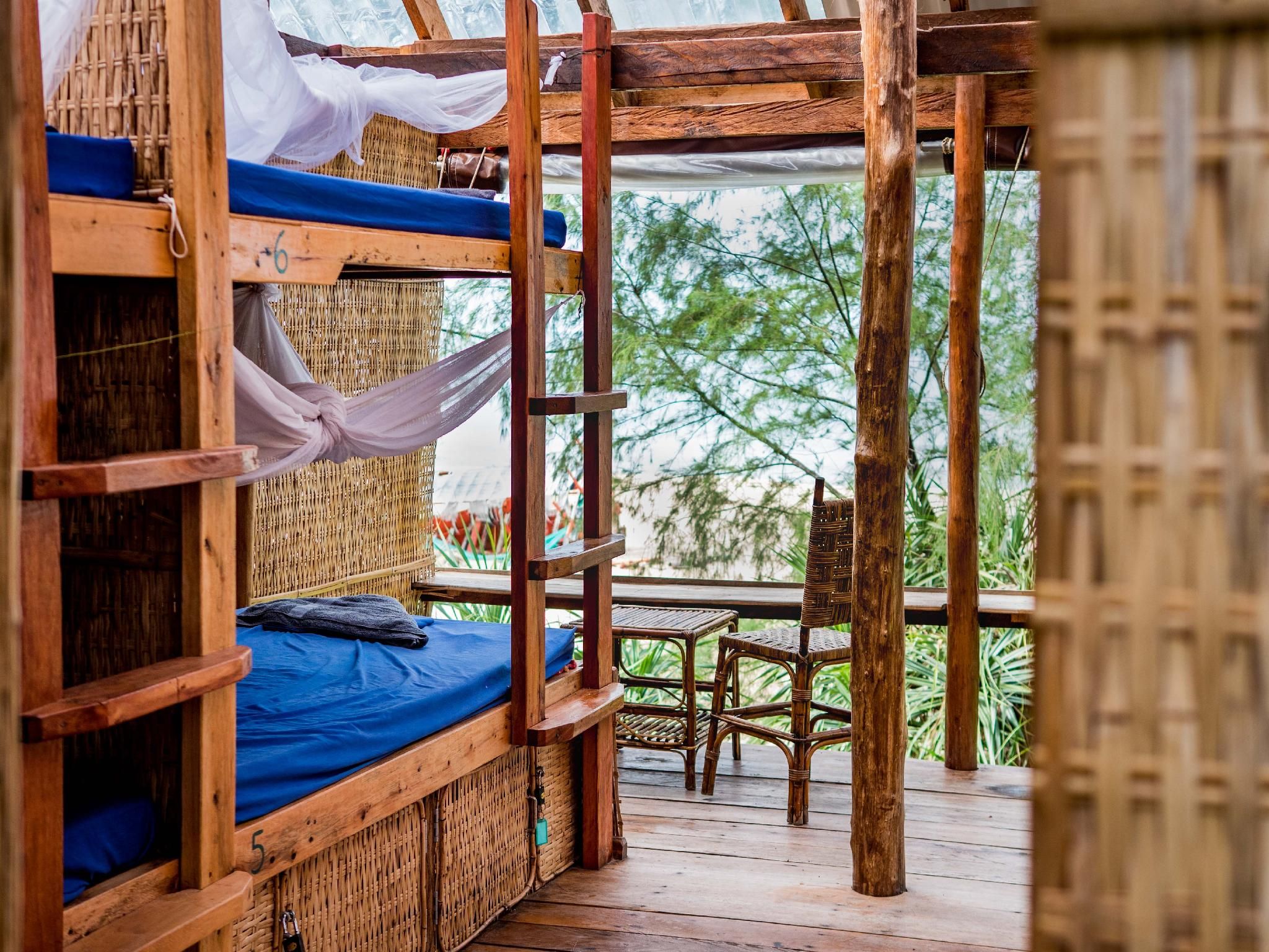 Bunk Bed in a Mixed Dormitory